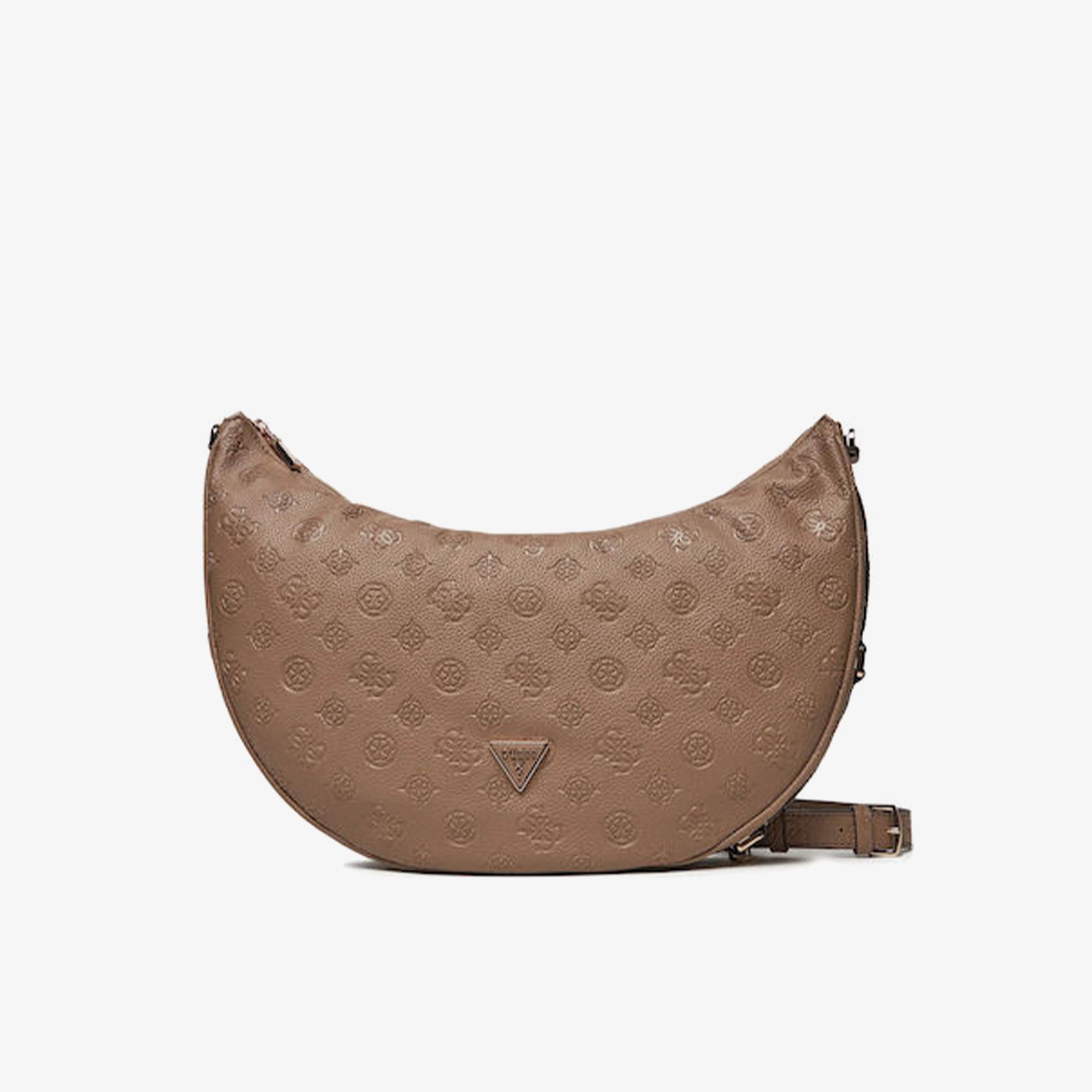 Guess Deesa Logovrtible Cresidia Large Hobo Kadın Kahverengi Omuz Çantası