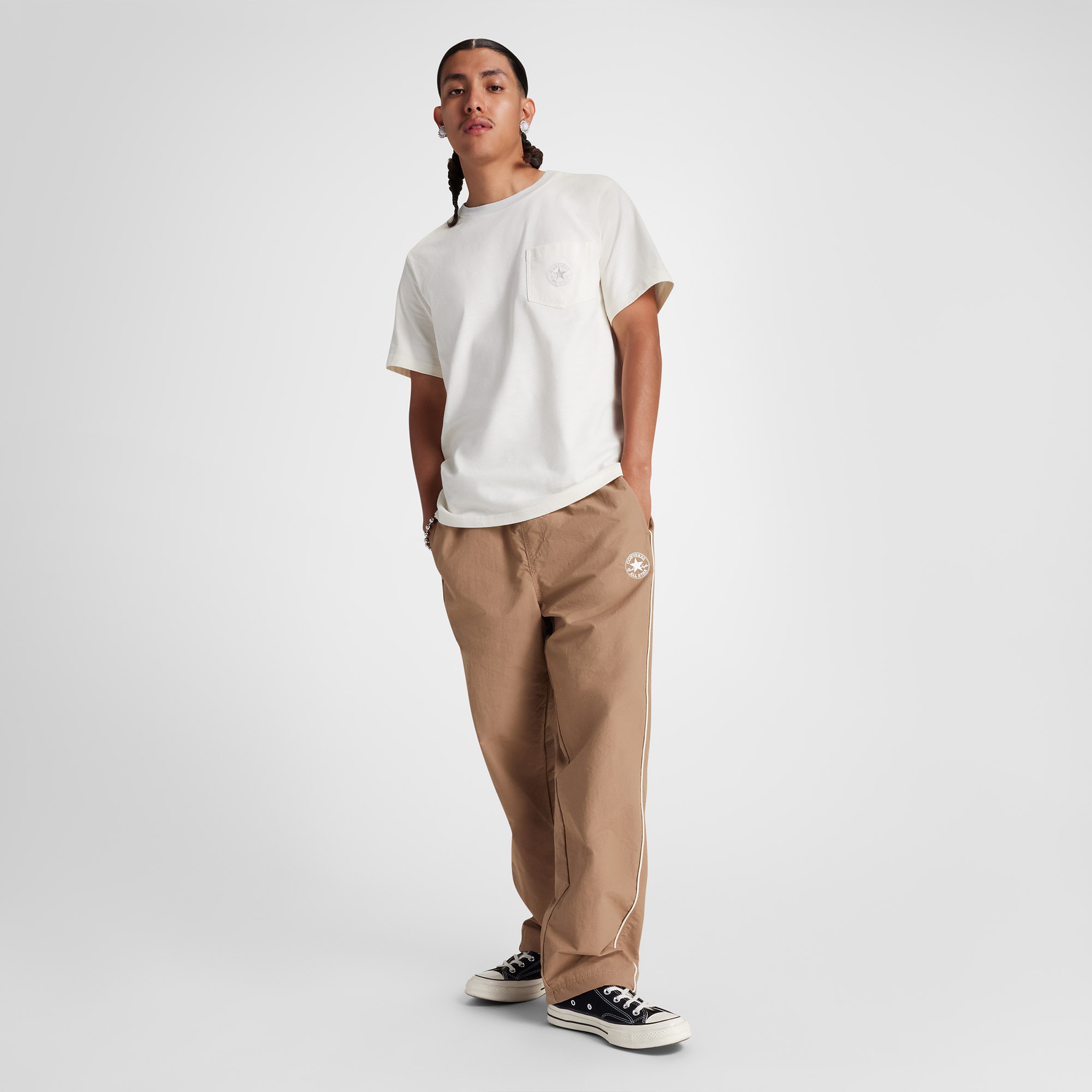 Converse Retro Starsprinter 2.0 Erkek Kahverengi Eşofman Altı