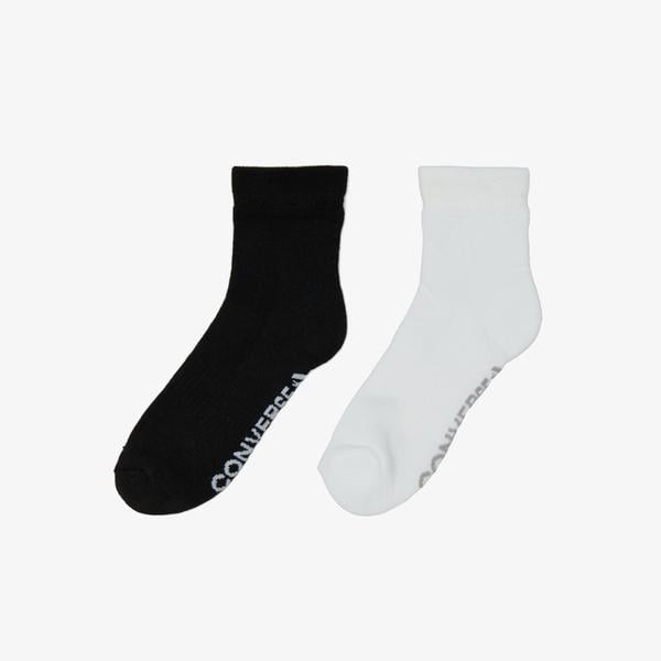 Converse Kadın 2'li Siyah Çorap