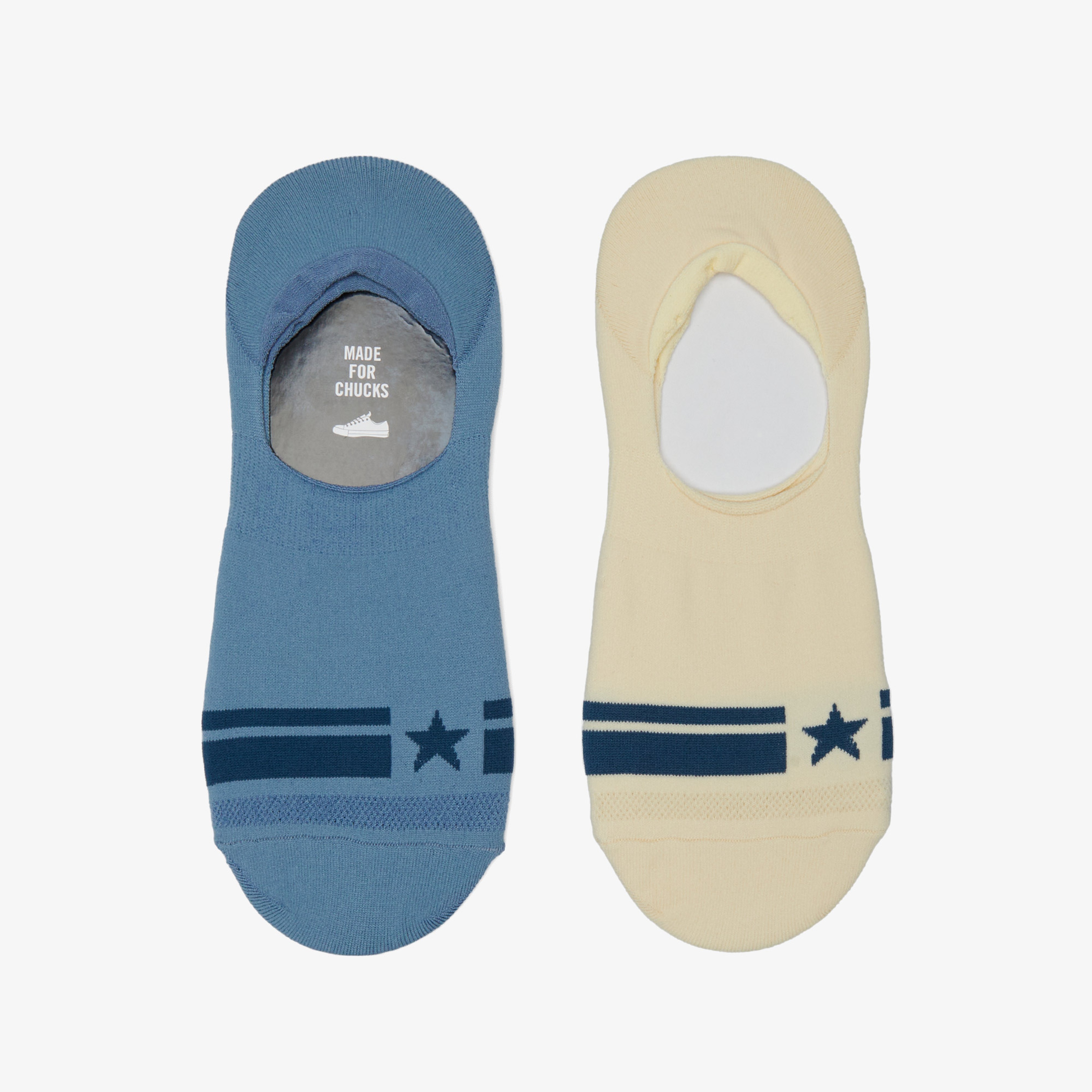 Converse Unisex 2'li Mavi Çorap