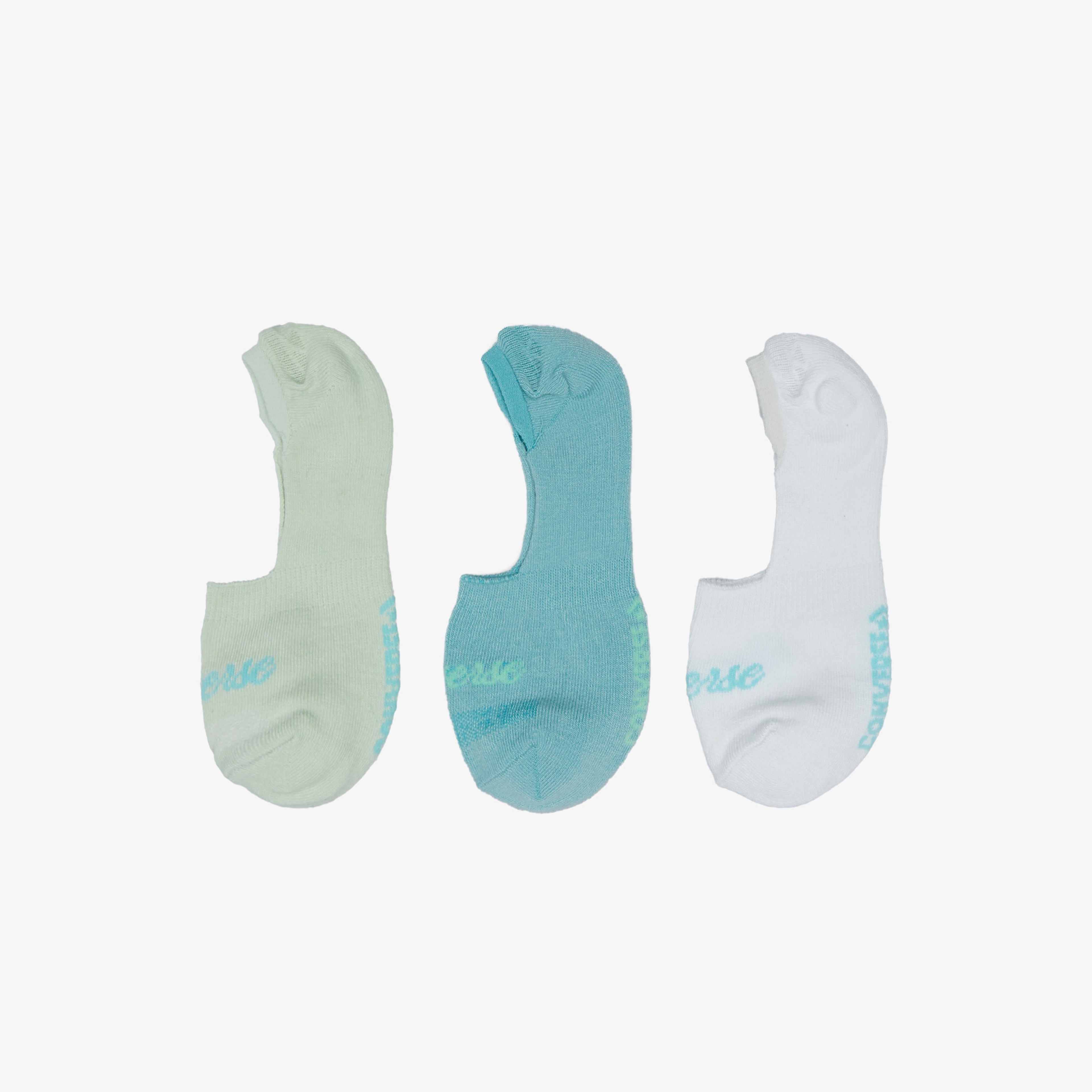 Converse Kadın 3'lü Yeşil Çorap