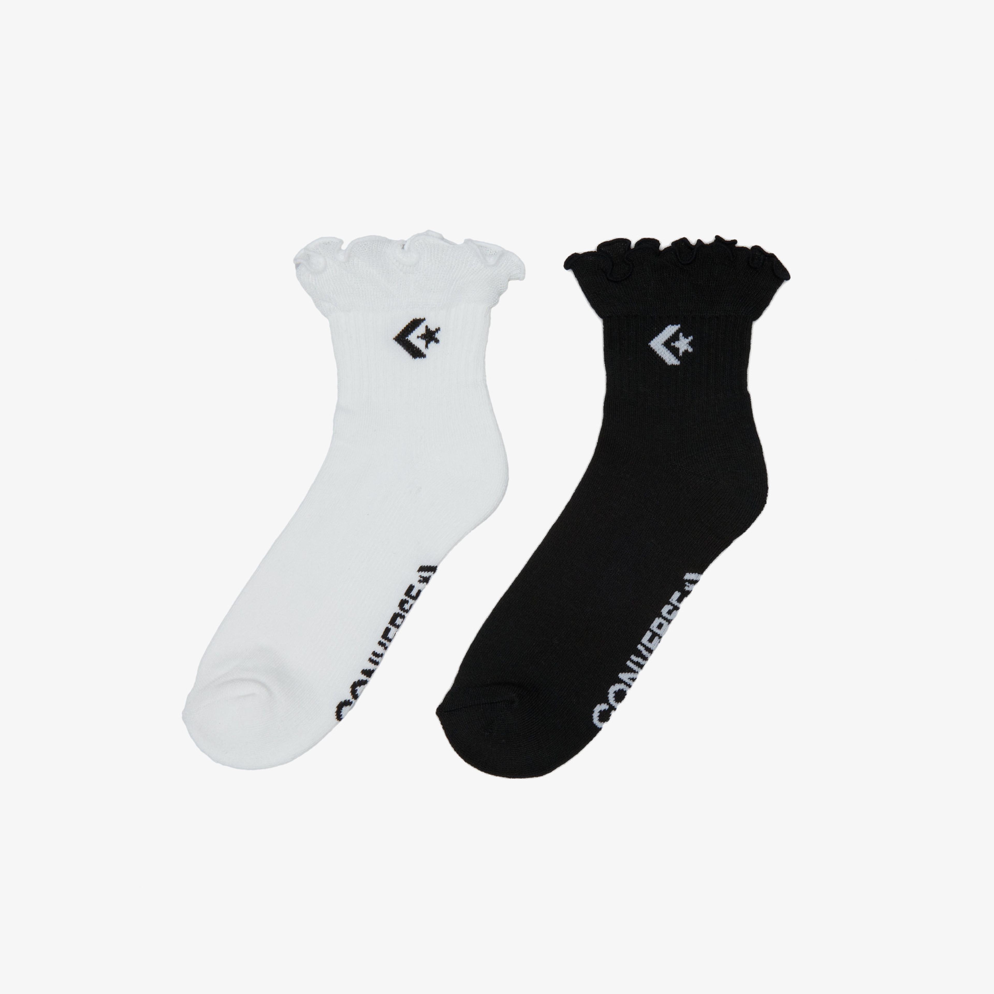 Converse Kadın 2'li Beyaz Çorap