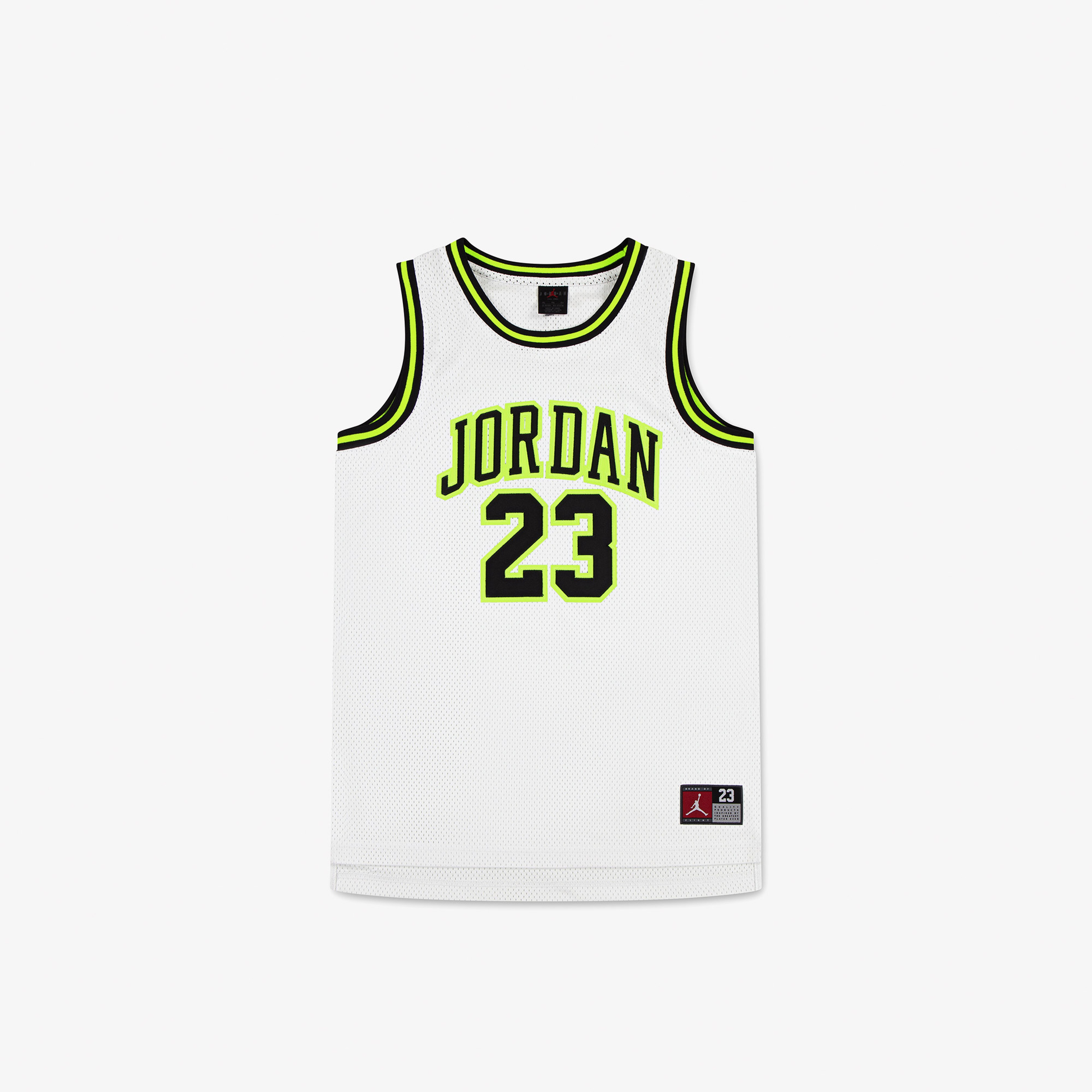 Jordan 23 Jersey Çocuk Beyaz Basketbol Forması