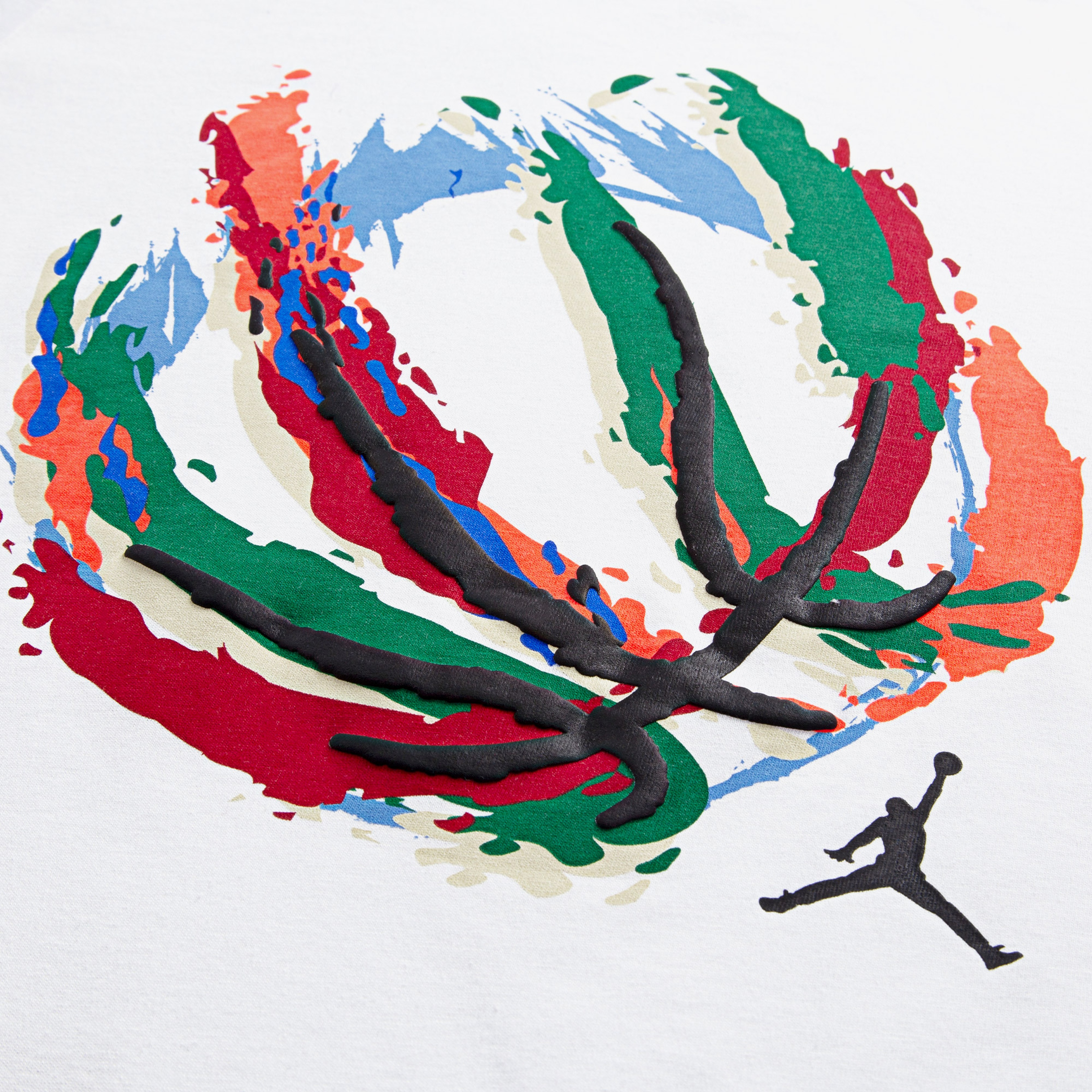 Jordan Basketball Fire Çocuk Beyaz T-Shirt