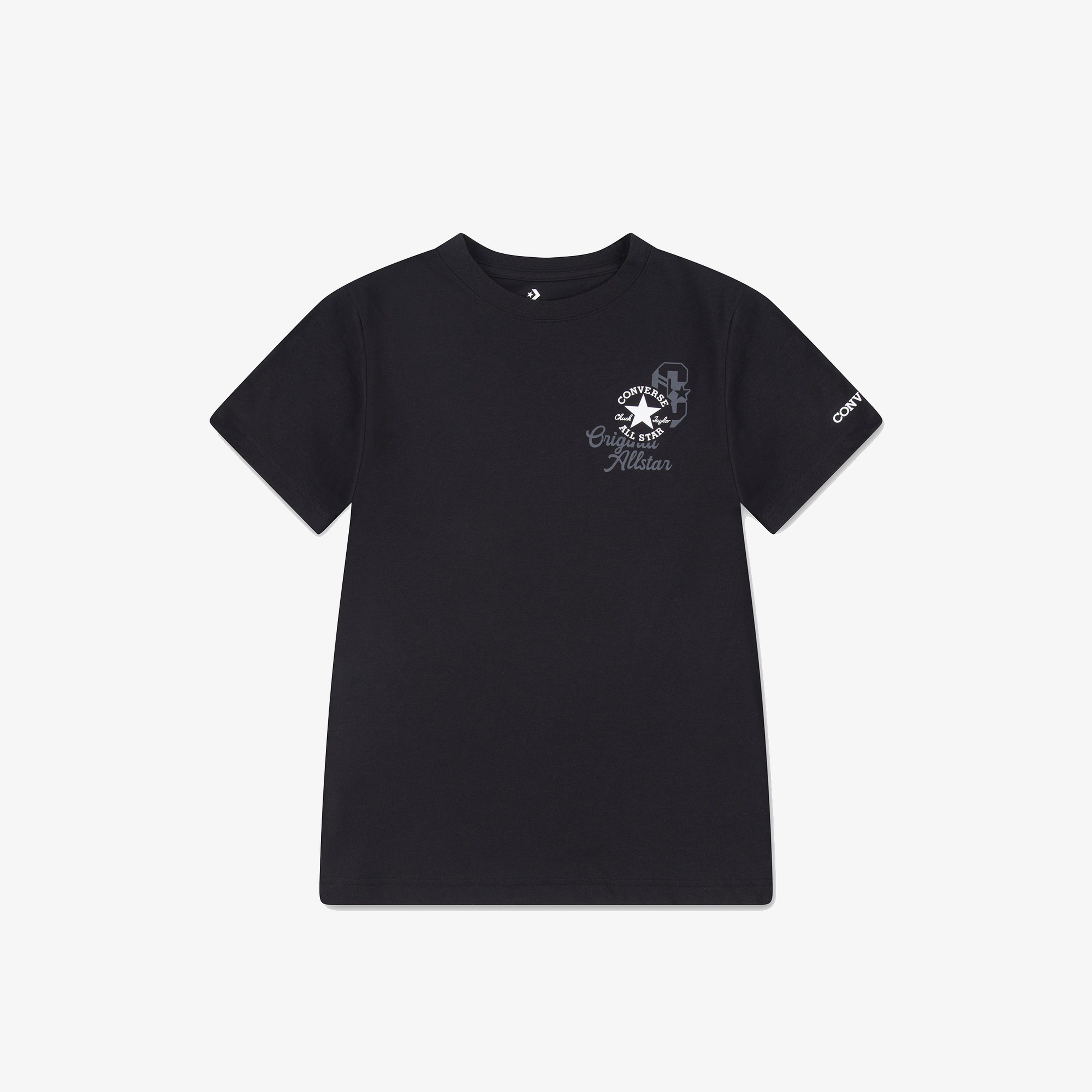 Converse Çocuk Siyah T shirt