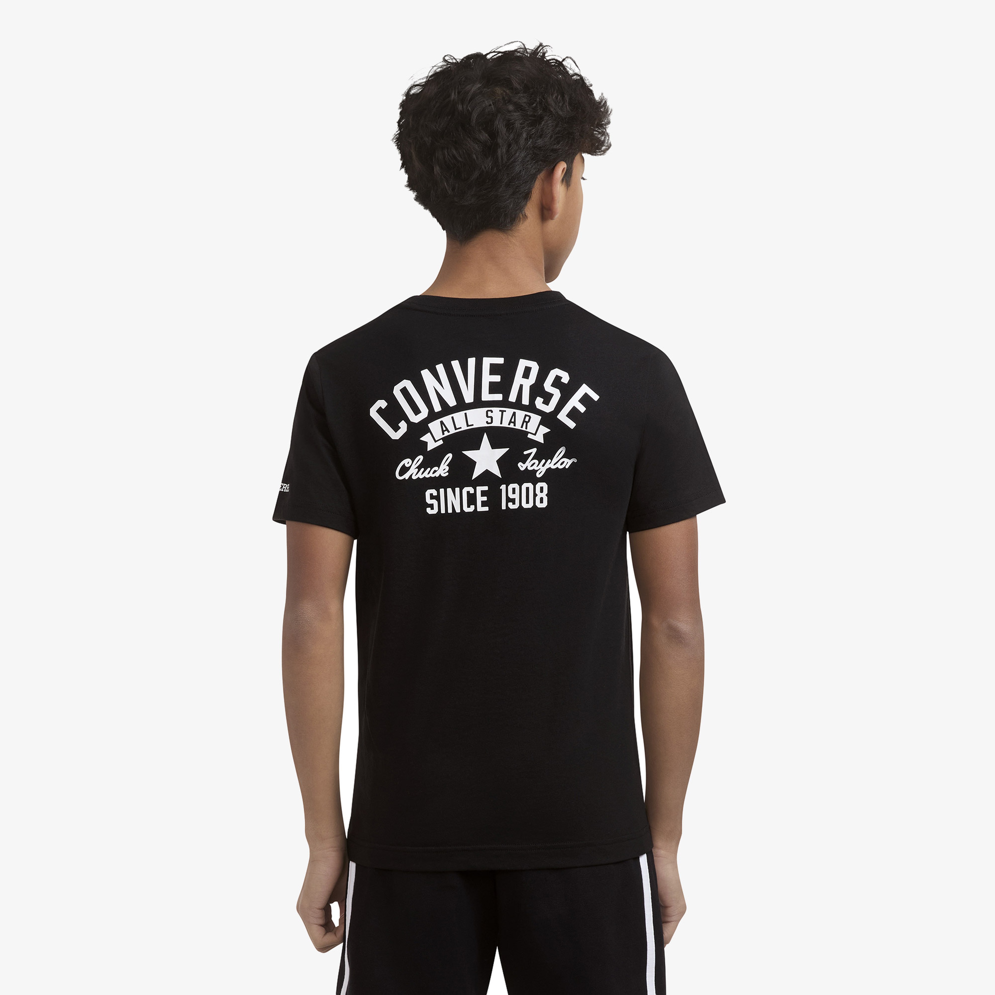Converse Çocuk Siyah T shirt