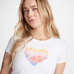 Converse Kadın Beyaz T-Shirt