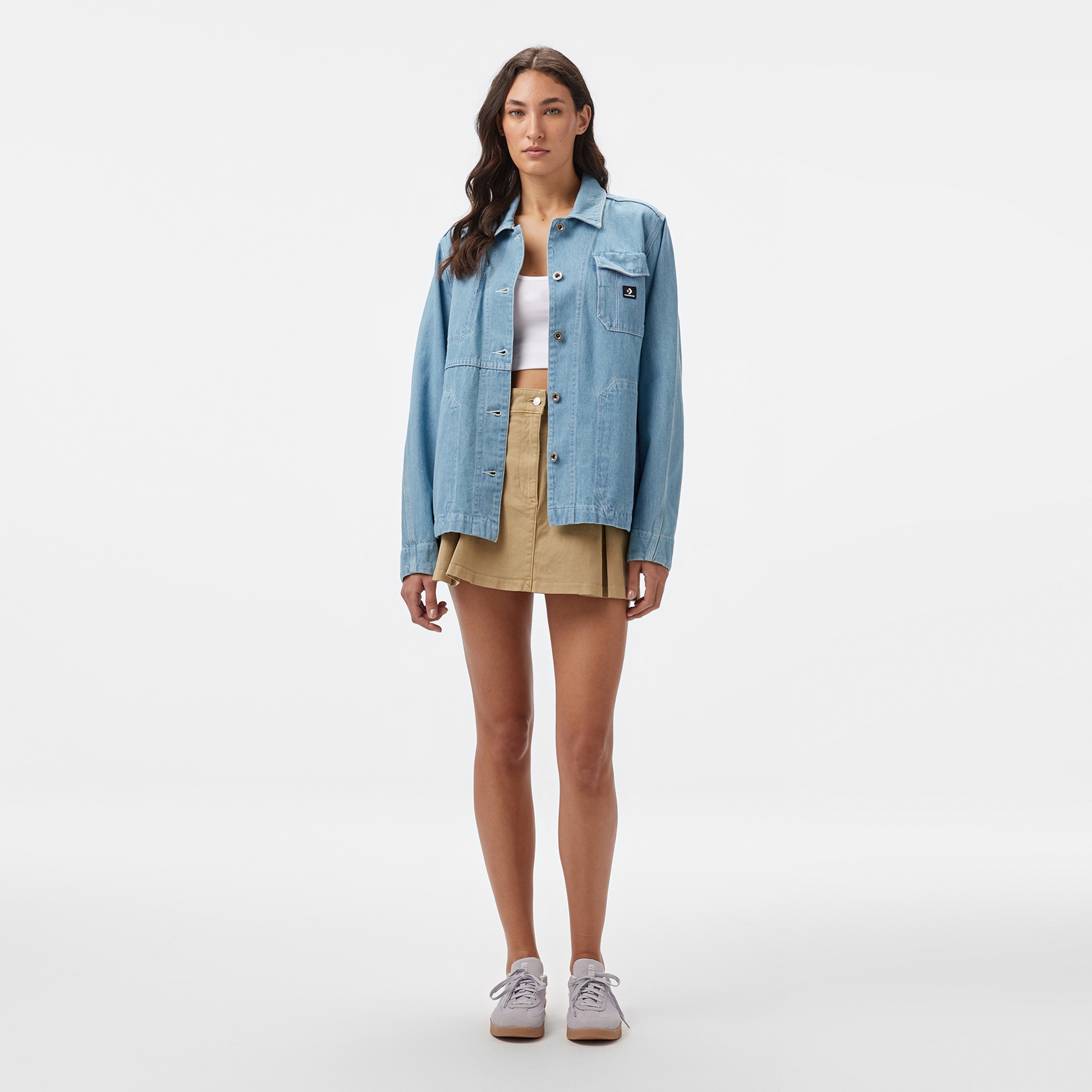 Converse Denim Chore Kadın Mavi Ceket