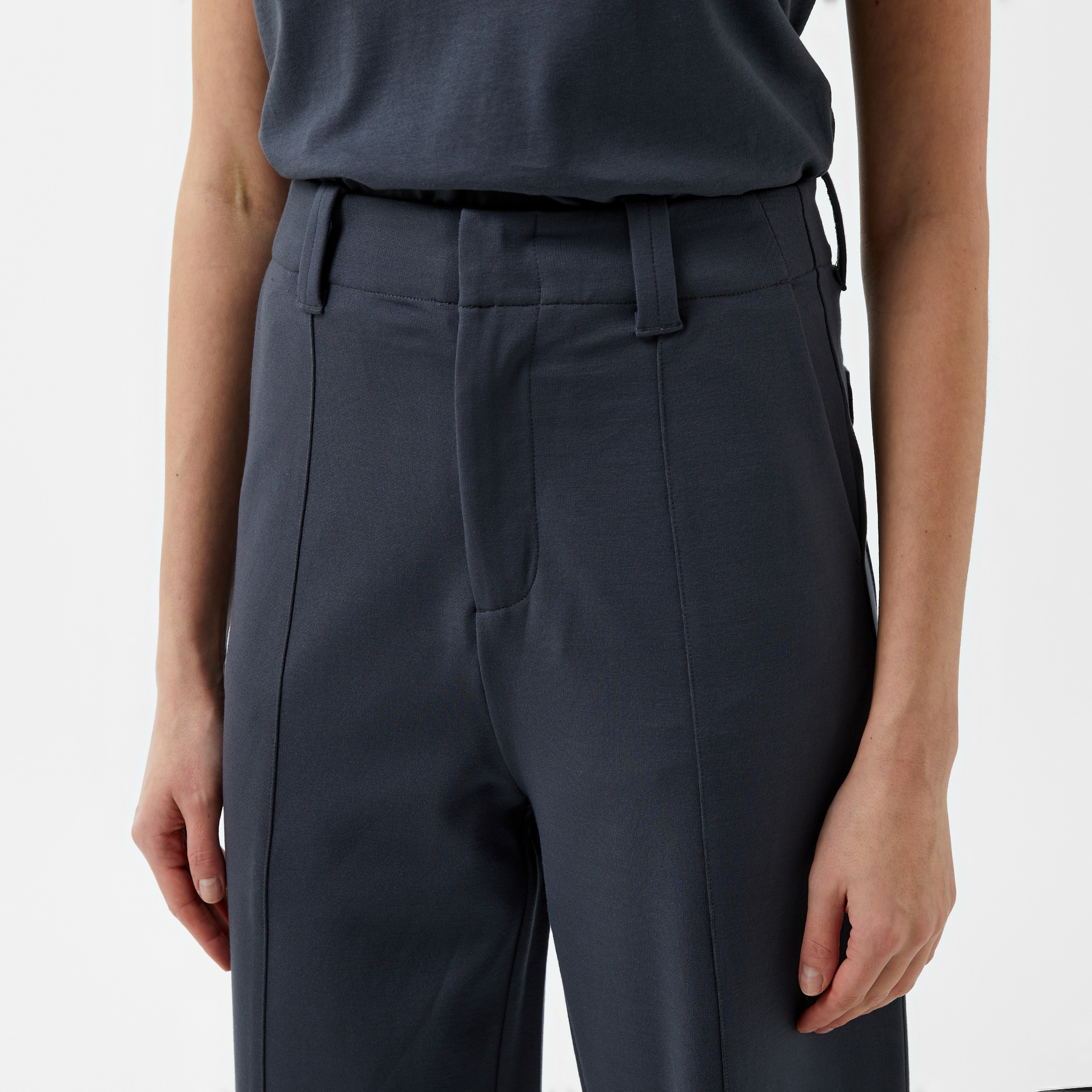 Calvin Klein Jeans Loose Milano Kadın Siyah Pantolon