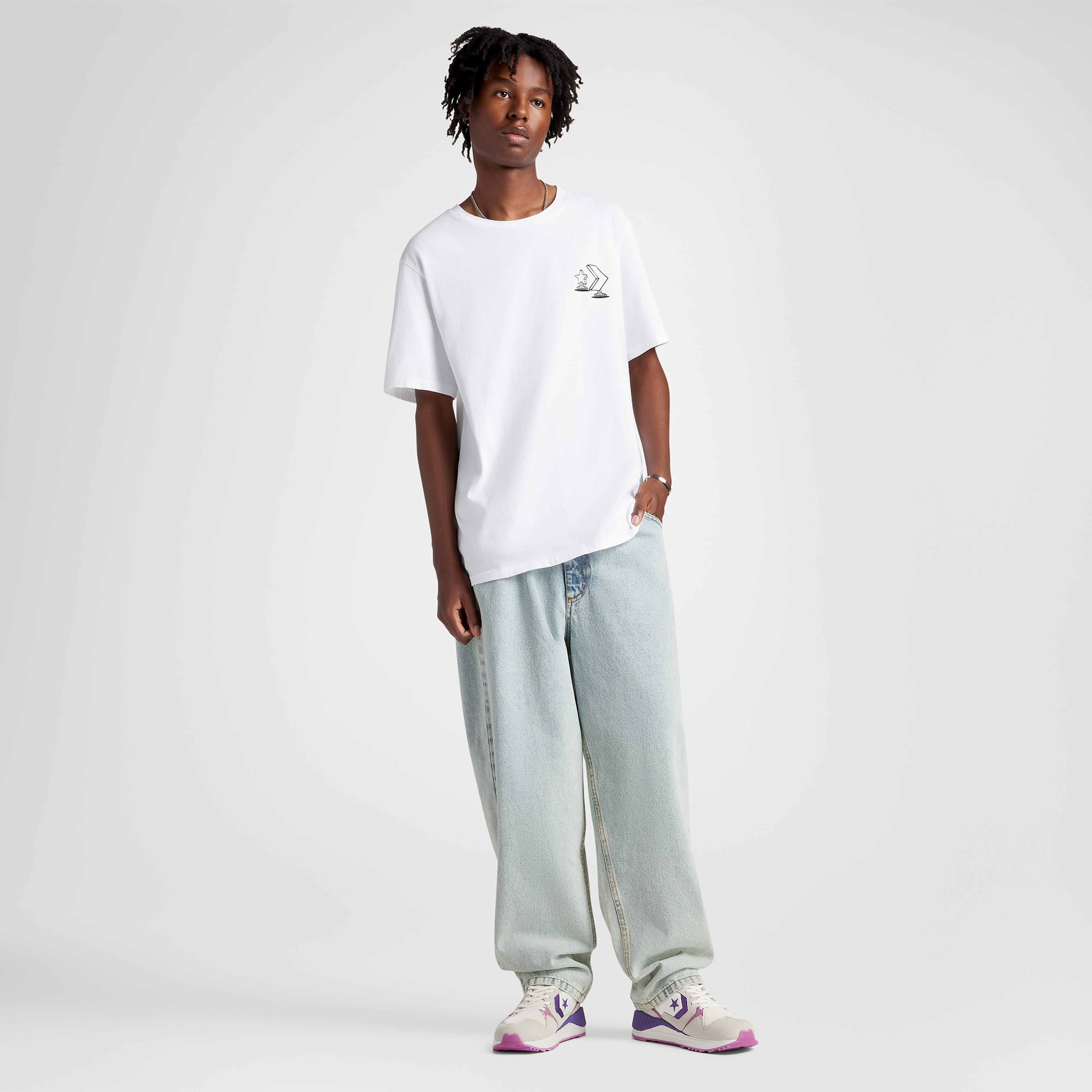 Converse Wave Trainer Unisex Beyaz Sneaker