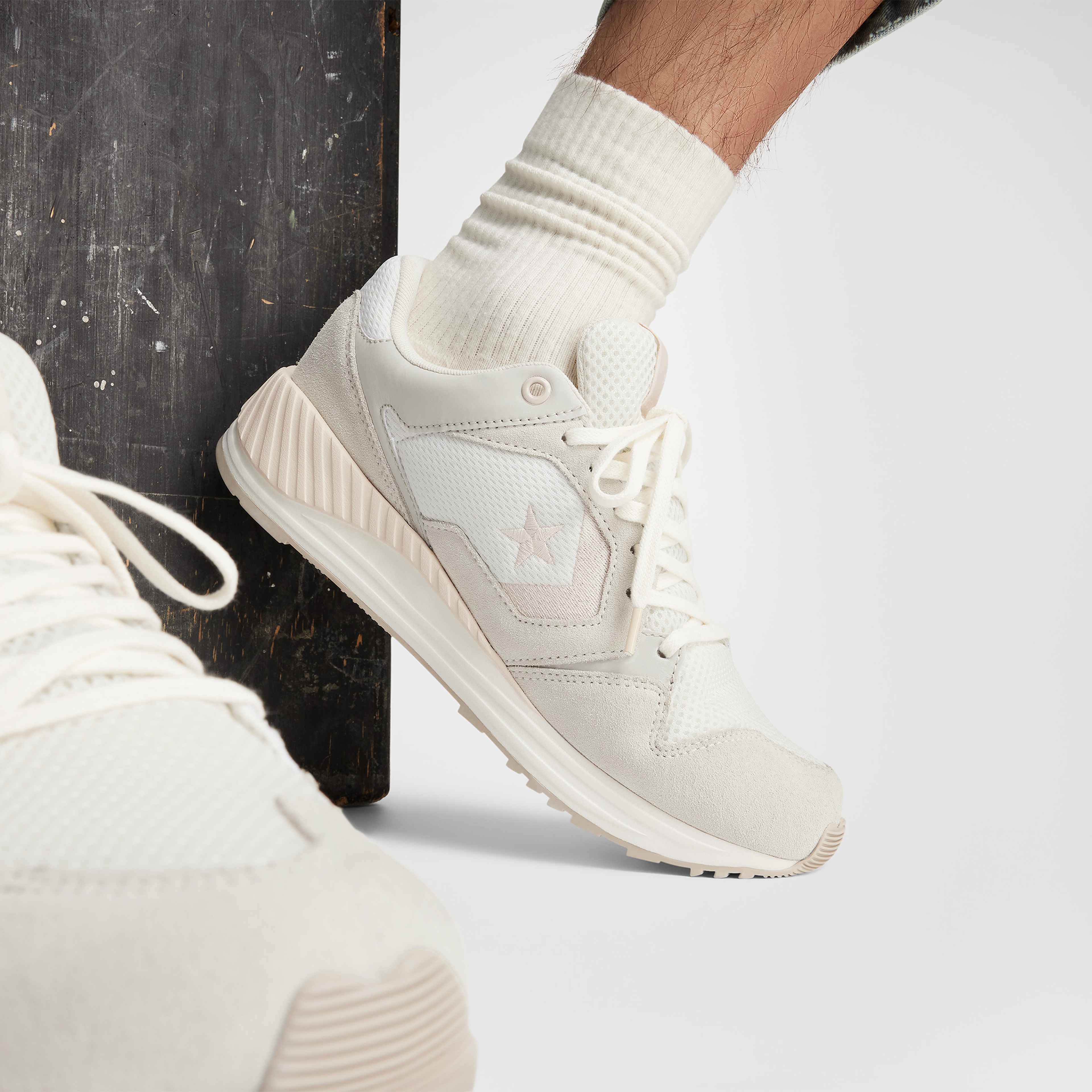 Converse Wave Trainer Unisex Beyaz Sneaker