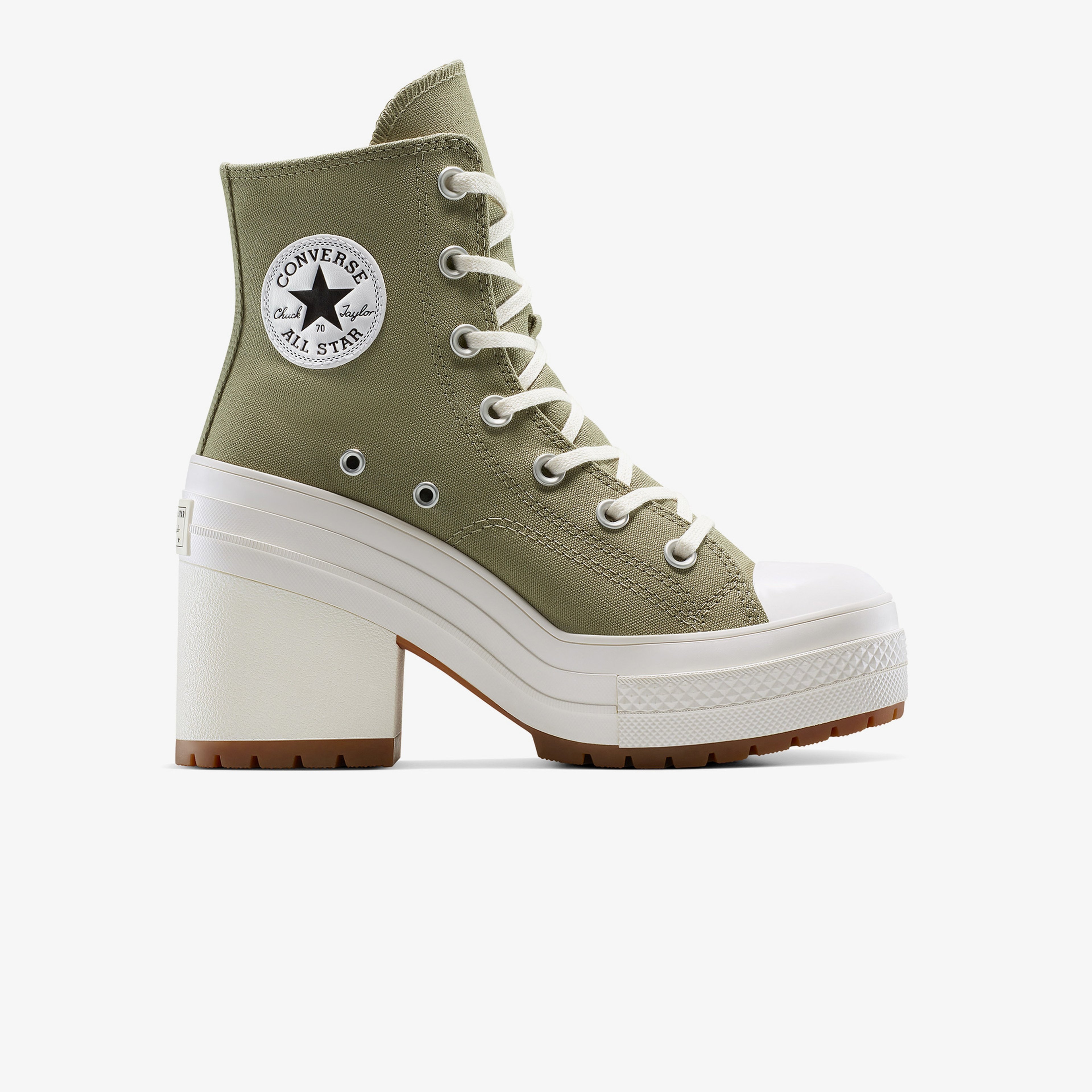 Converse Chuck 70 De Luxe Platform Kadın Haki Sneaker