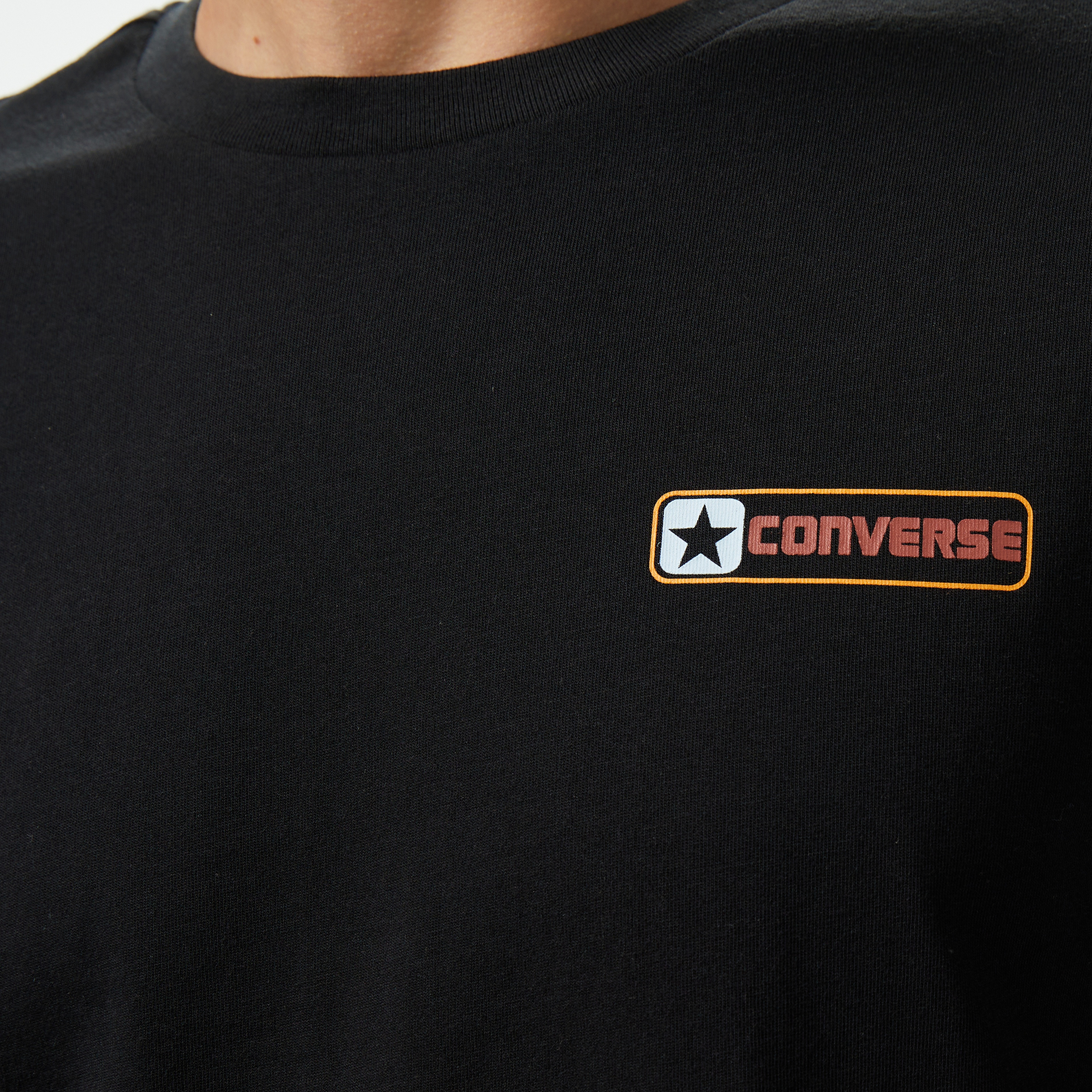 Converse Erkek Siyah T-Shirt