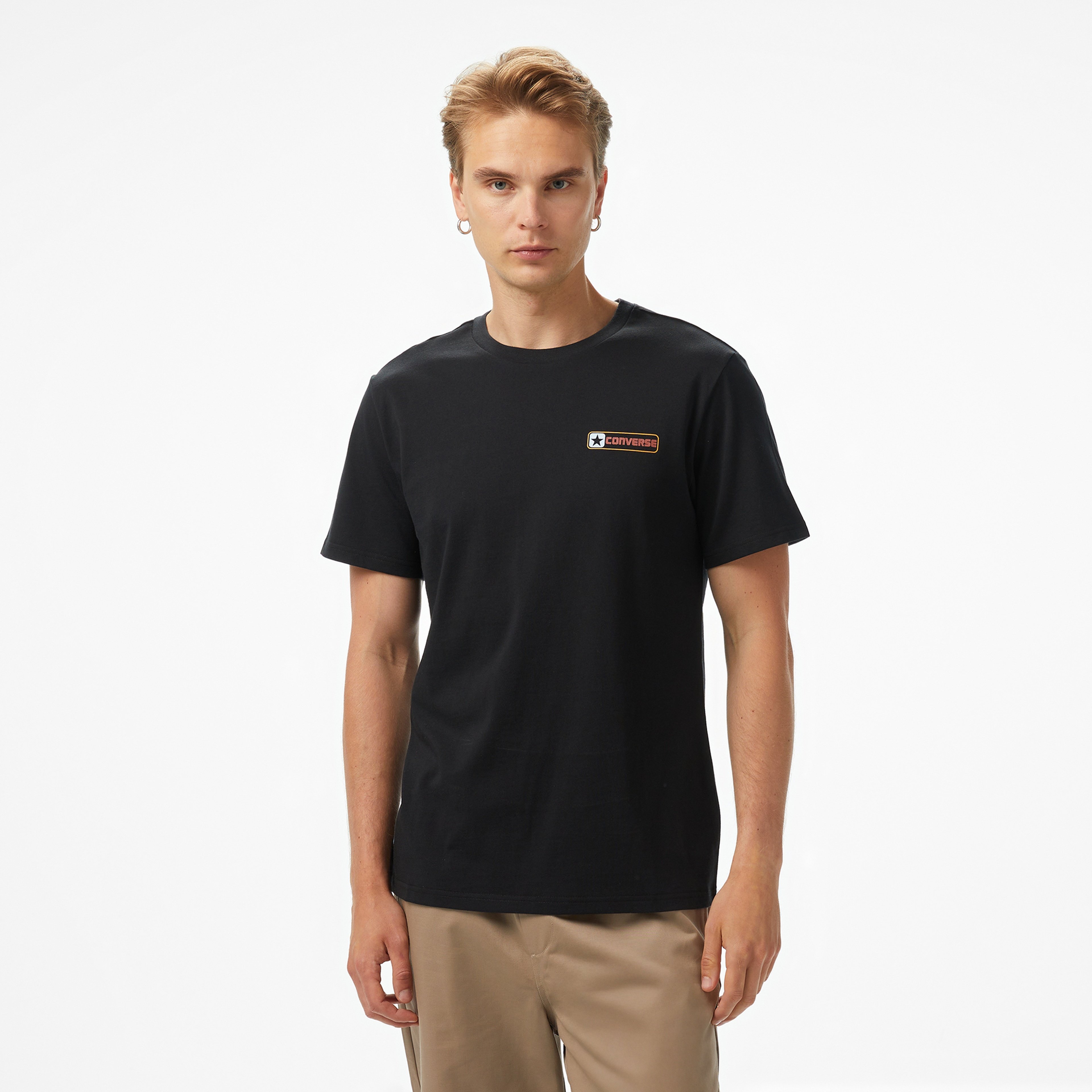 Converse Erkek Siyah T-Shirt