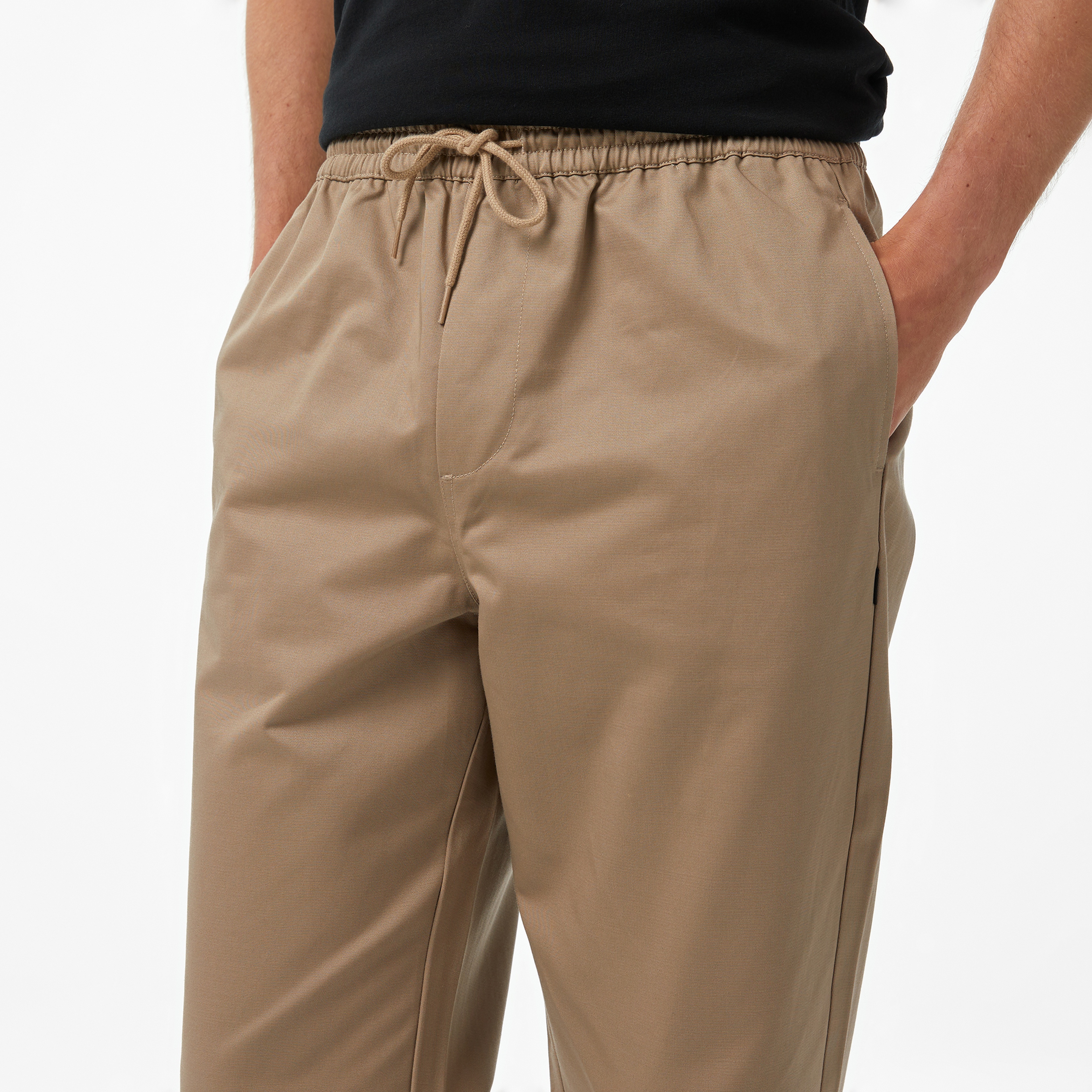 Converse Erkek Baskılı Kahverengi Pantolon