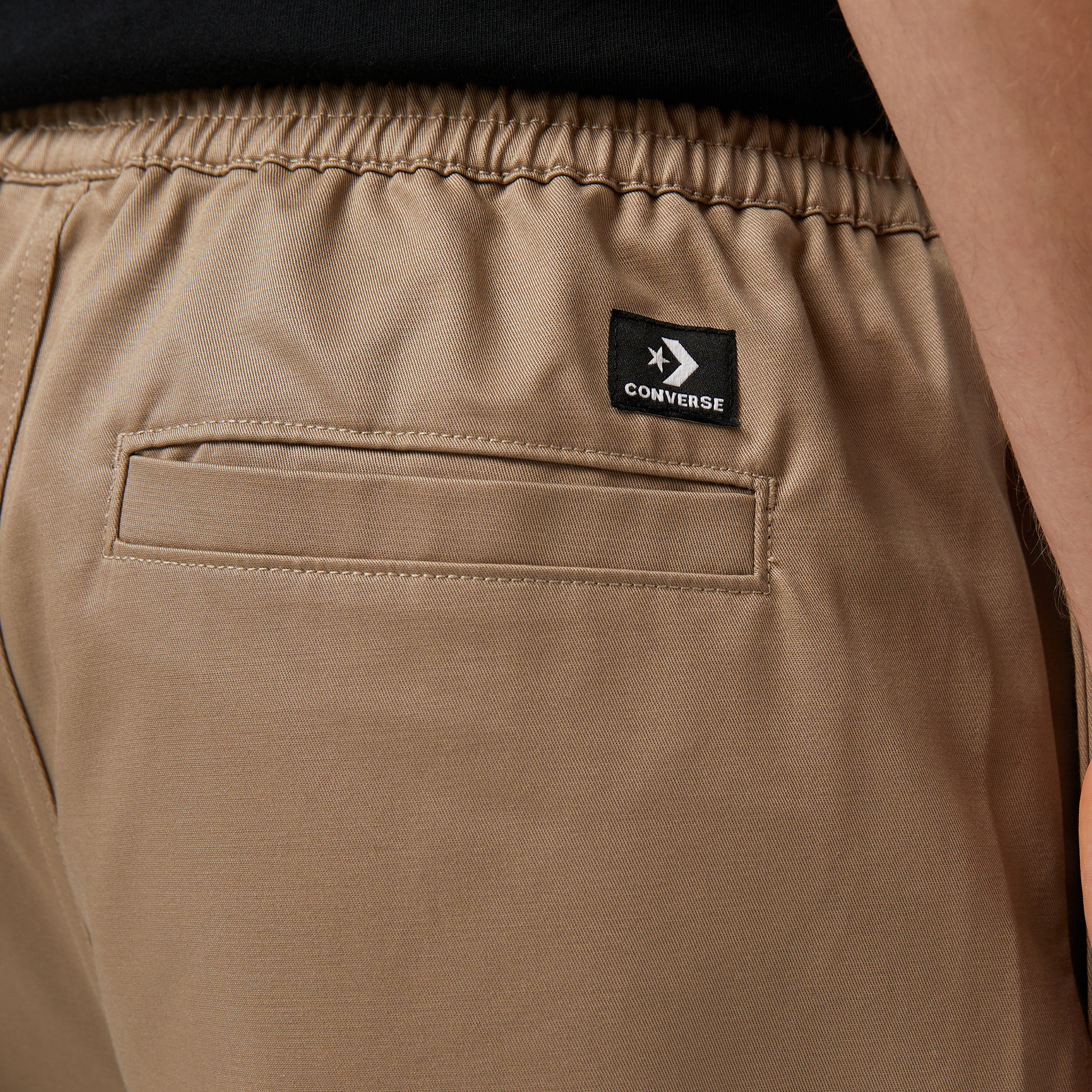 Converse Erkek Baskılı Kahverengi Pantolon