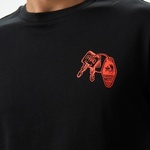 Converse Skeleton Party Erkek Siyah T-Shirt