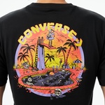 Converse Skeleton Party Erkek Siyah T-Shirt