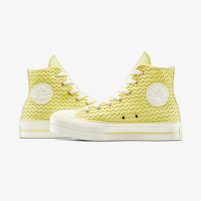 Converse Chuck Taylor All Star Knit Kadın Sarı Sneaker - Görsel 6