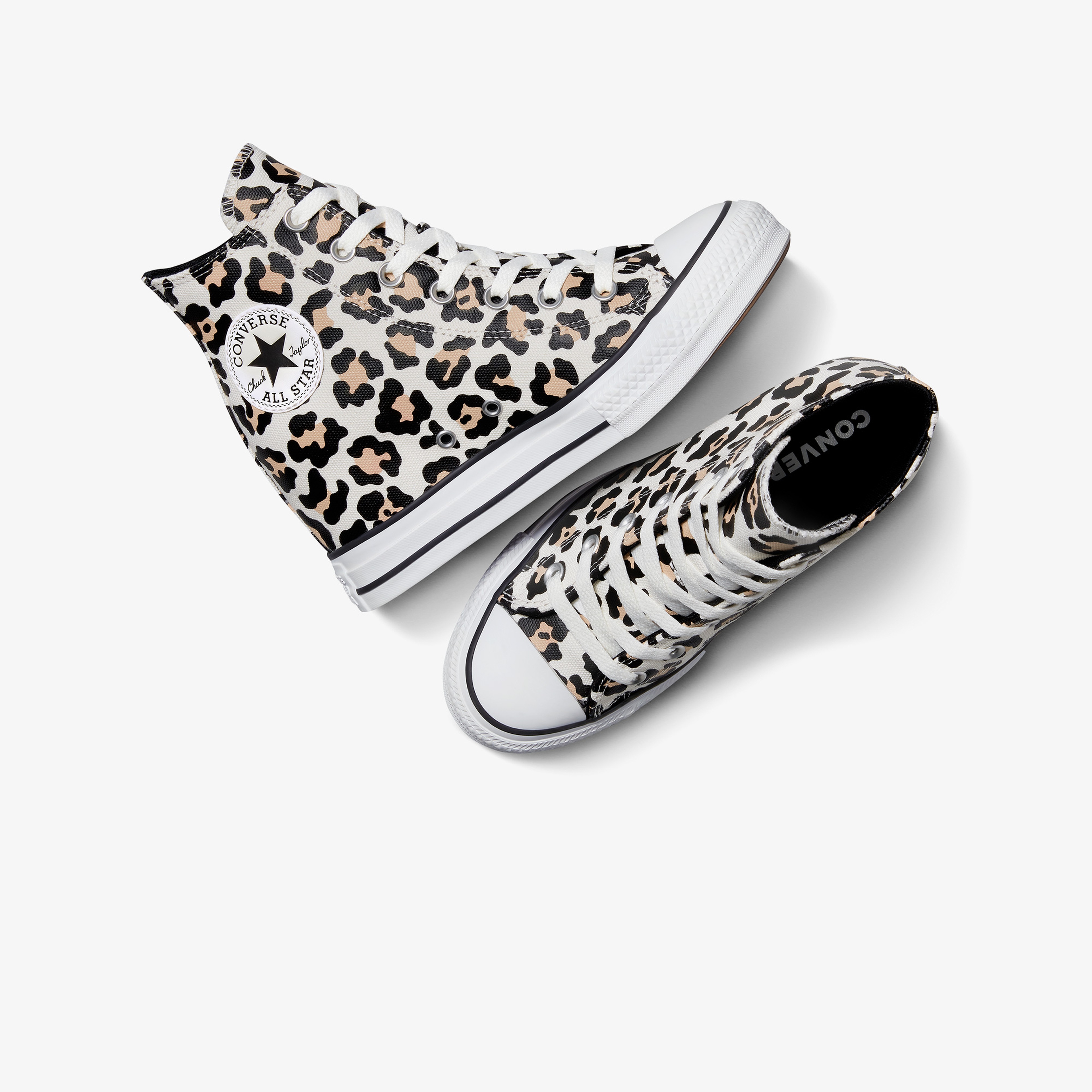 Converse Chuck Taylor All Star Platform Wedge Kadın Krem Sneaker