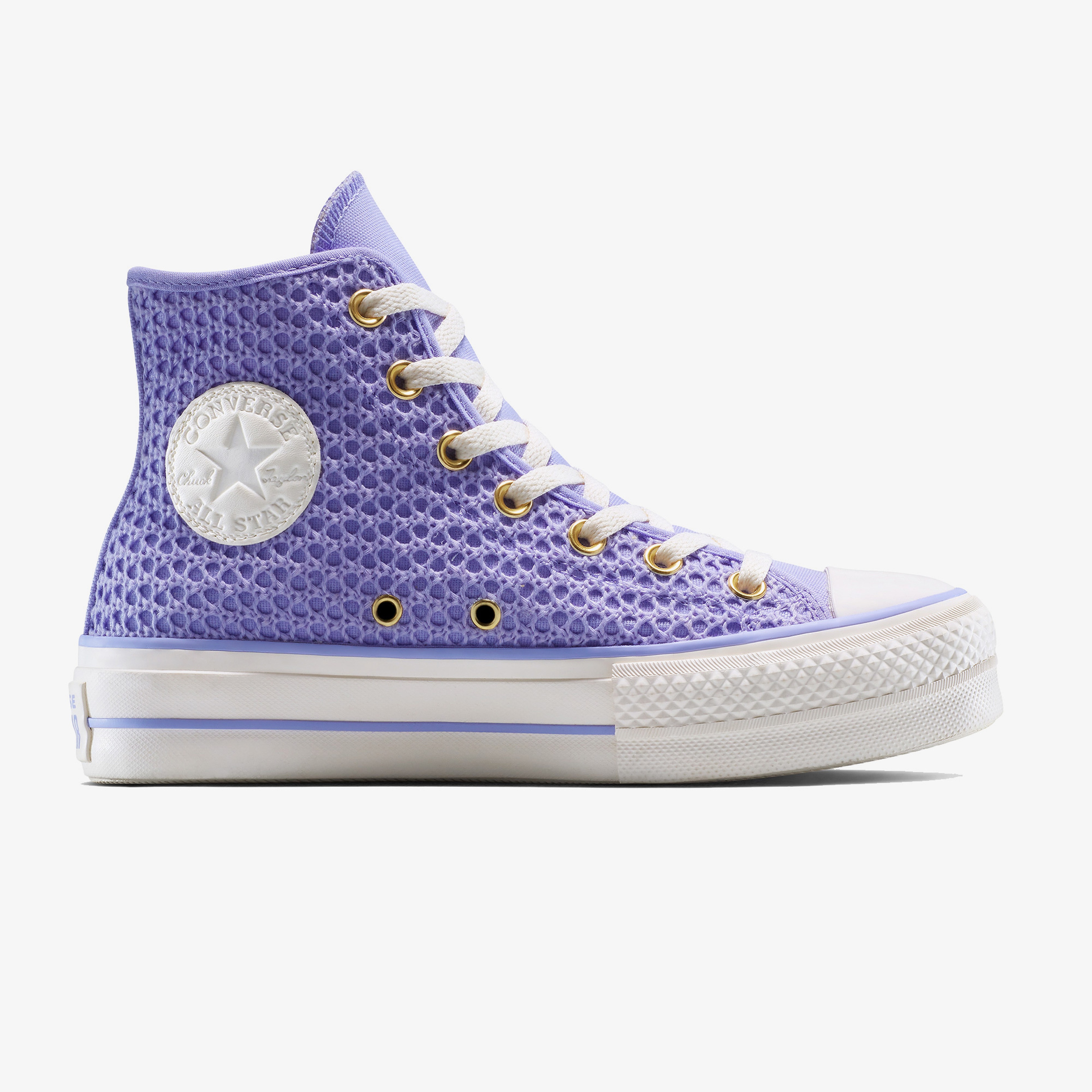 Converse Chuck Taylor All Star Knit Kadın Mor Sneaker