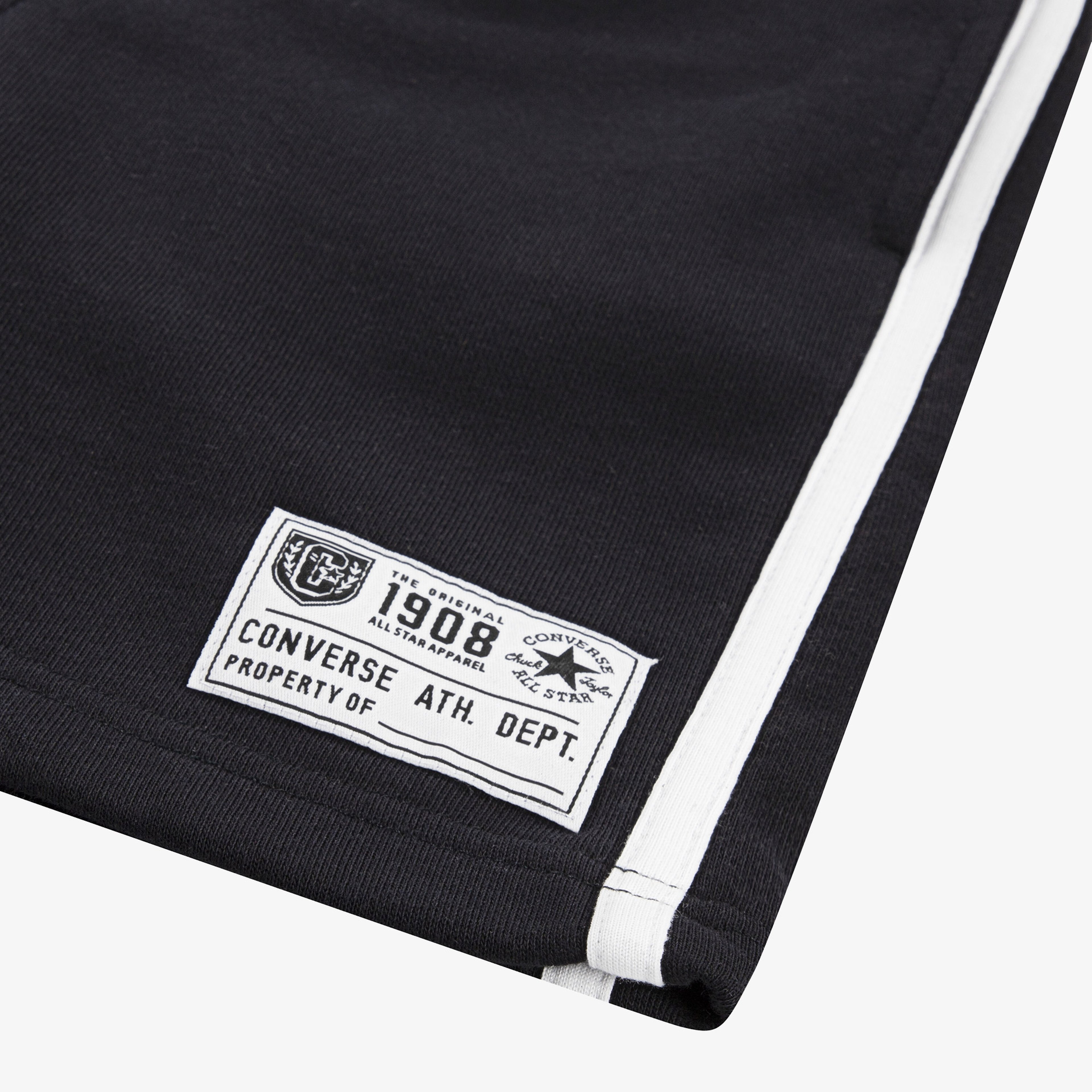 Converse Retro Side Stripe Çocuk Siyah Şort