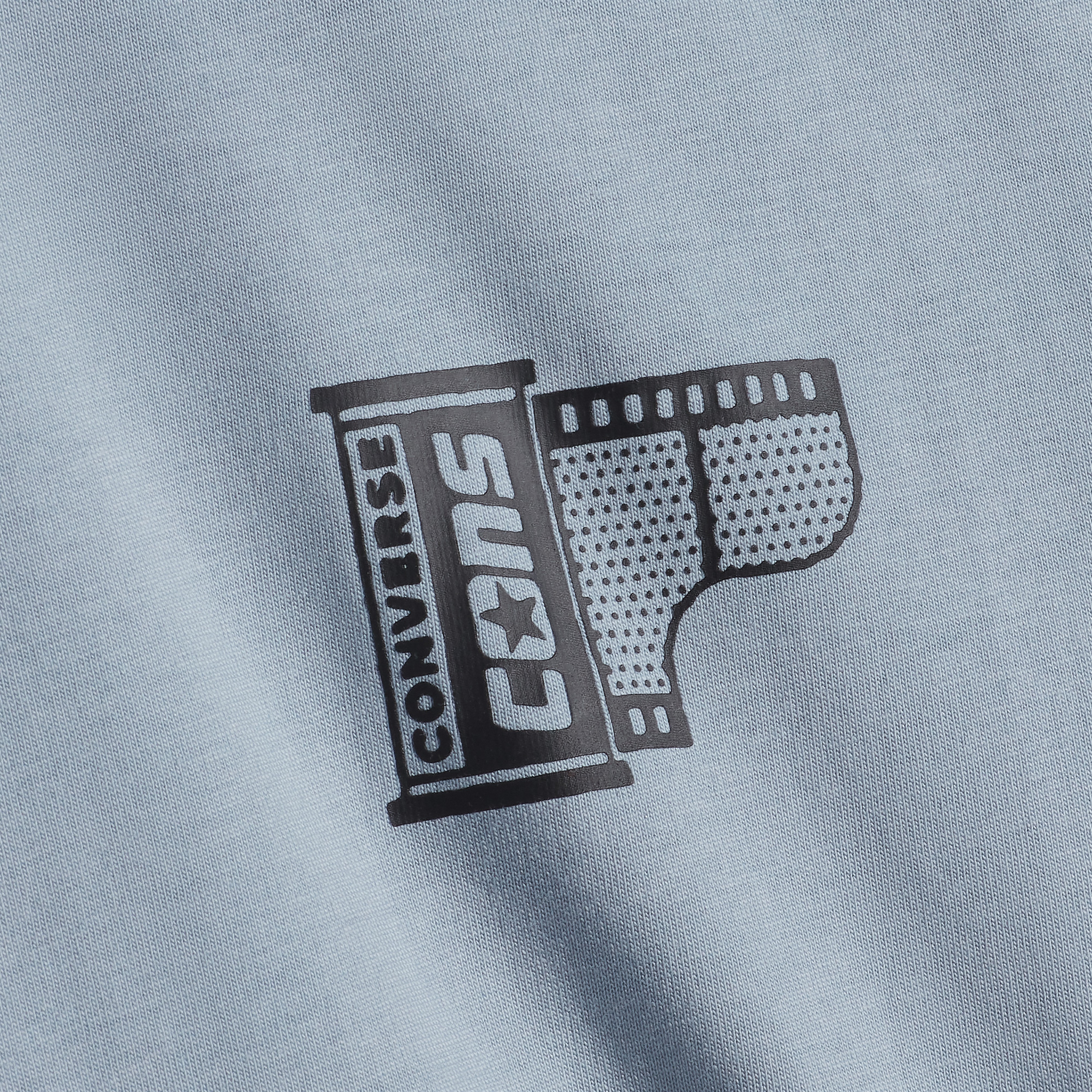 Converse Erkek Mavi T-Shirt