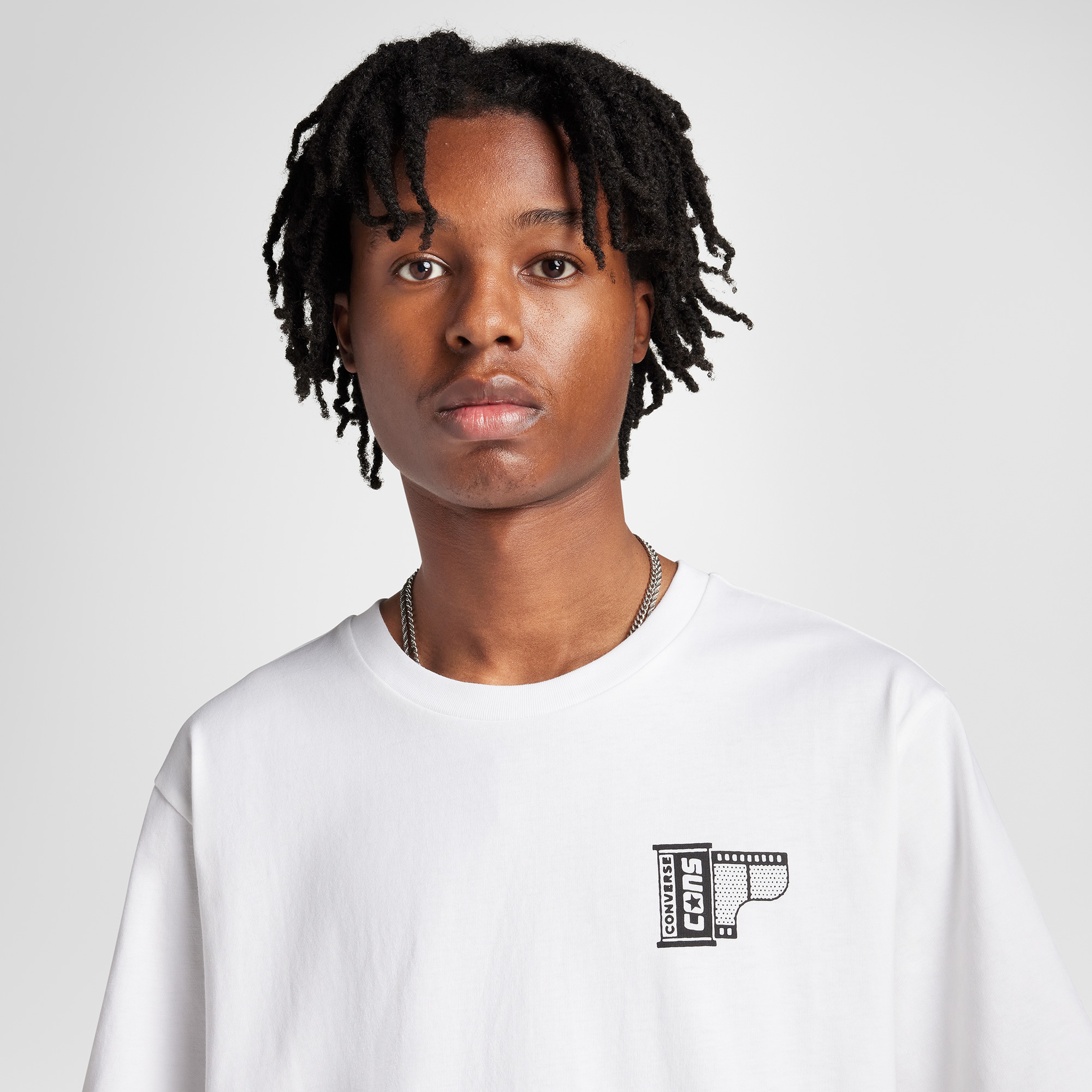 Converse Erkek Beyaz T-Shirt