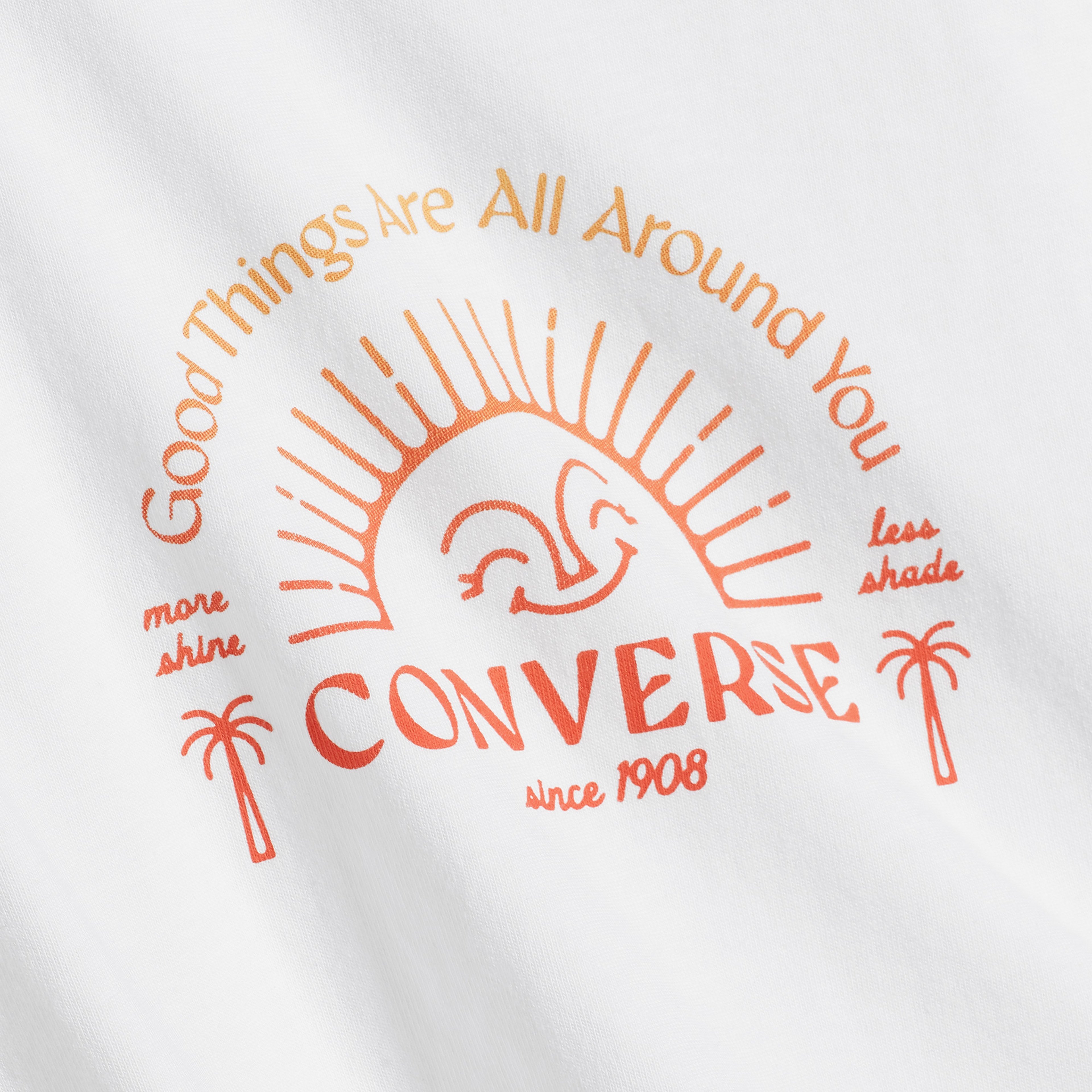 Converse Kadın Beyaz T-Shirt