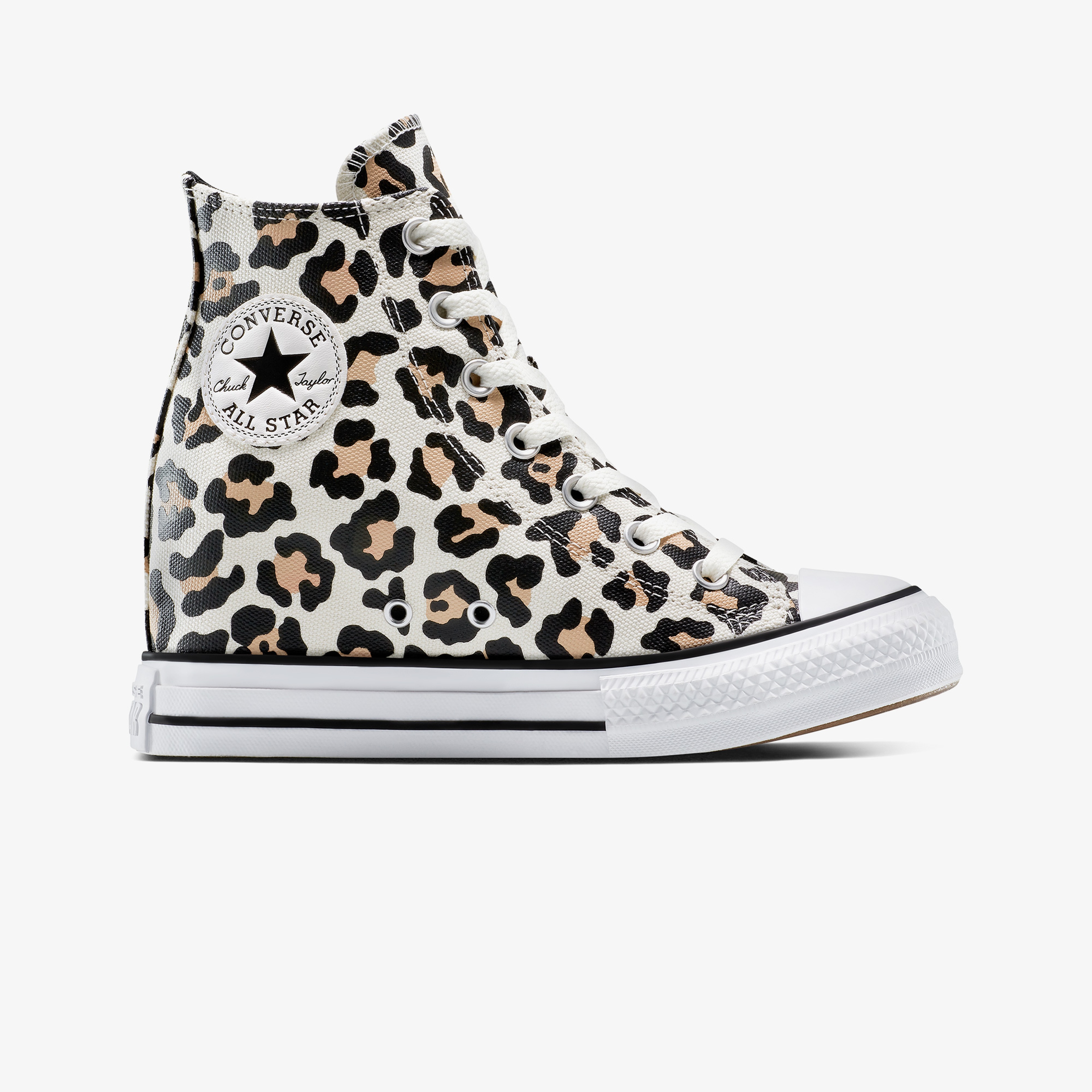 Converse Chuck Taylor All Star Platform Wedge Kadın Krem Sneaker