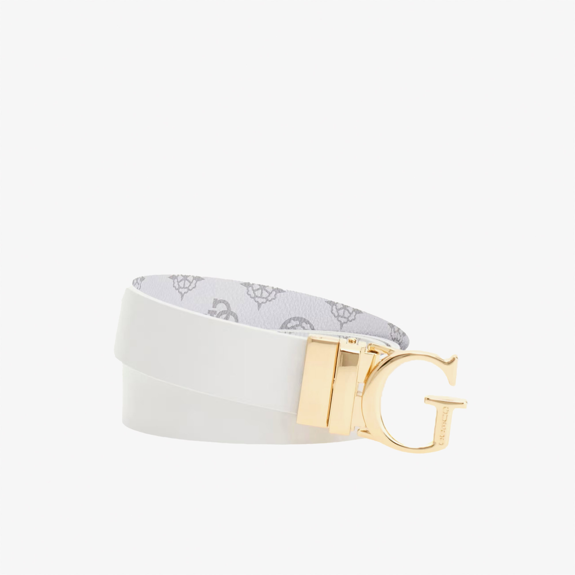 Guess Evelune Rev & Adj Pa P4430 Kadın Beyaz  Kemer