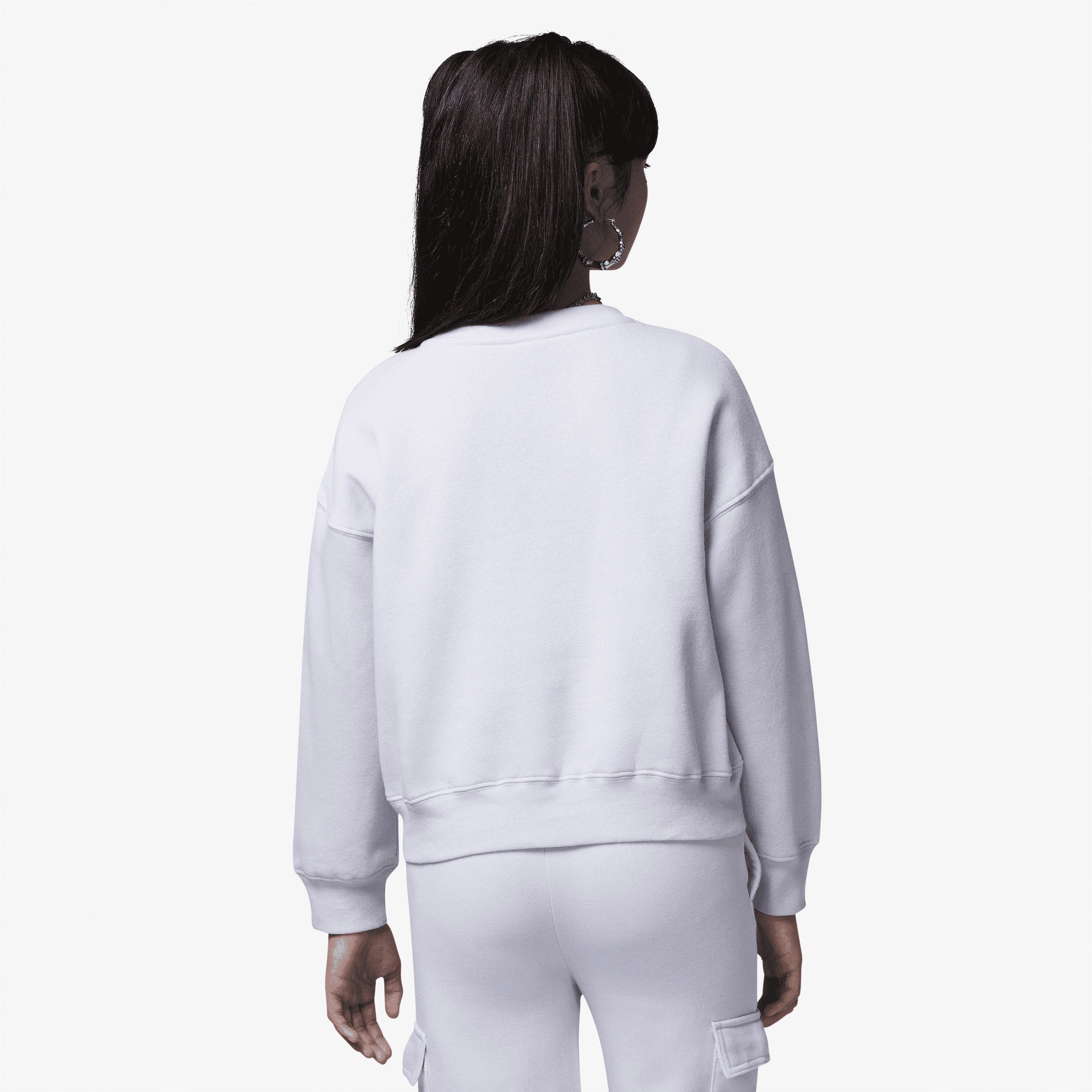 Jordan Jdg 1St Baby Blue Crew Çocuk Gri T-Shirt