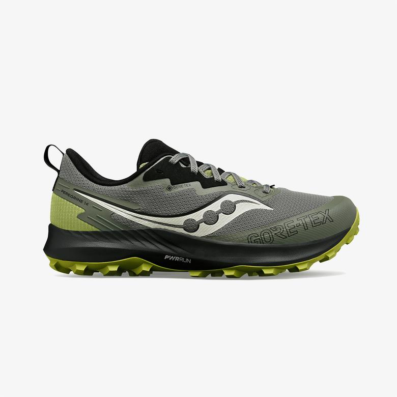 Saucony Peregrine 14 Gore-Tex Erkek Gri Sneaker