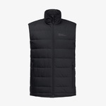 Jack Wolfskin Ather Down Vest Erkek Siyah Yelek