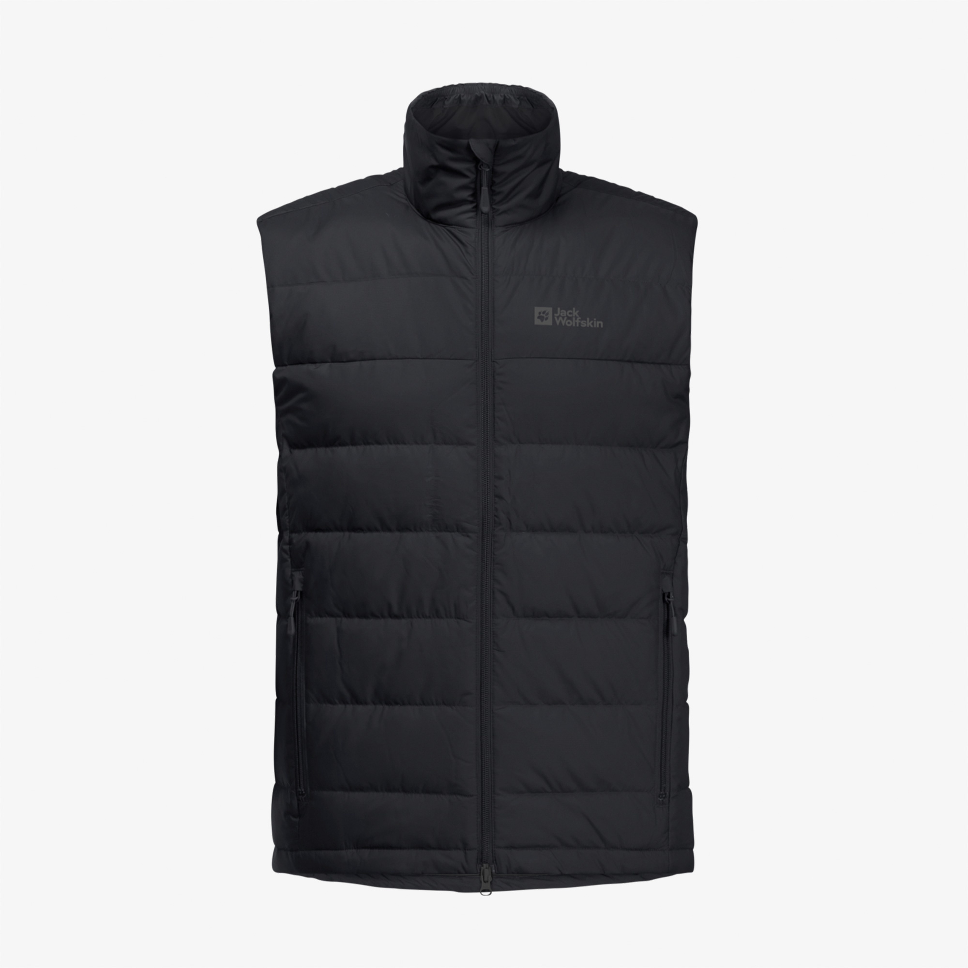 Jack Wolfskin Ather Down Vest Erkek Siyah Yelek