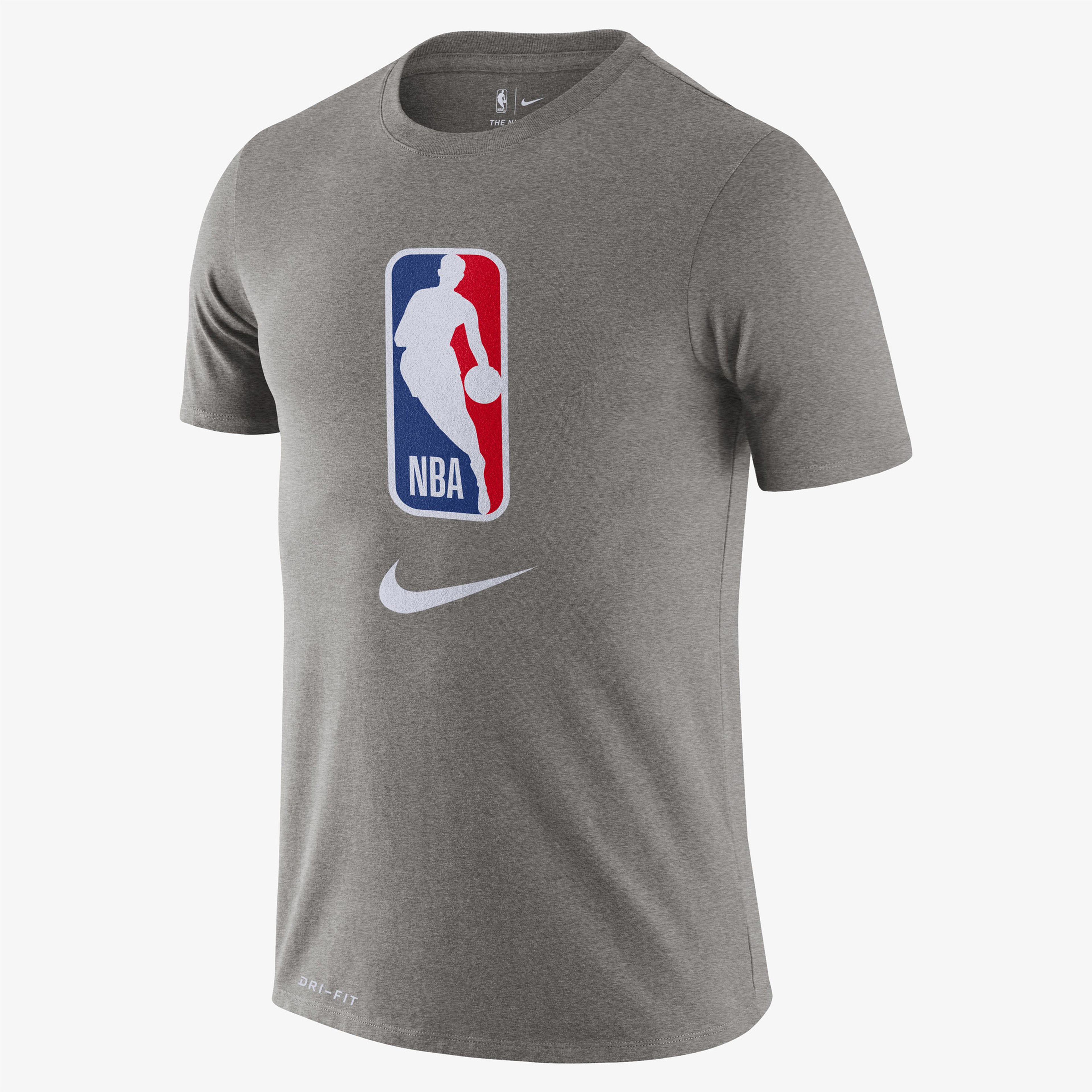 Nike Dri Fit Nba Team 31 Erkek Gri T-Shirt
