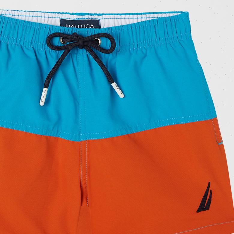 NAUTICA ERKEK ÇOCUK TURUNCU STANDART FIT ŞORT MAYO