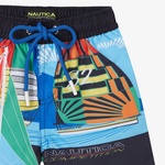 NAUTICA ERKEK ÇOCUK MAVİ STANDART FIT ŞORT MAYO