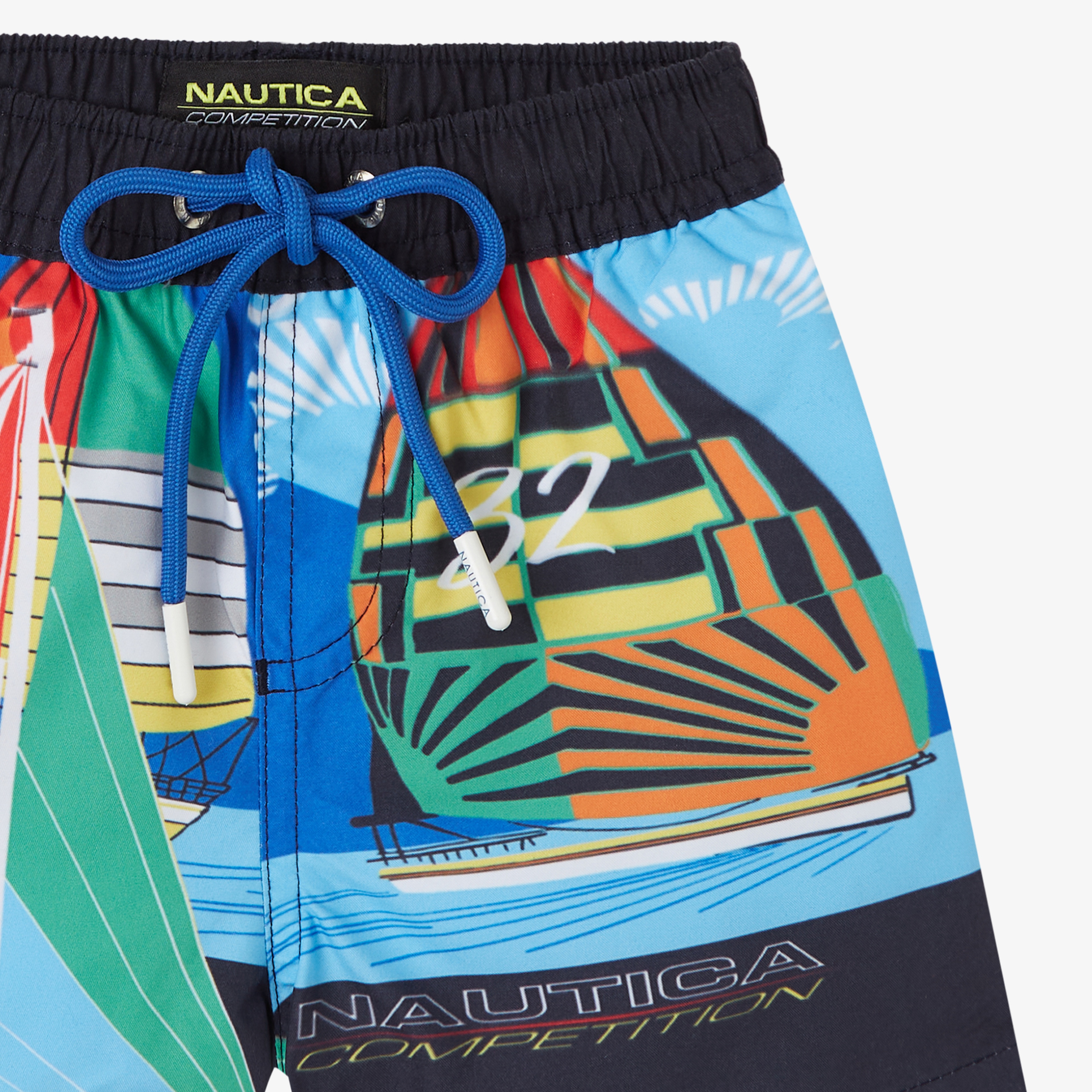 NAUTICA ERKEK ÇOCUK MAVİ STANDART FIT ŞORT MAYO