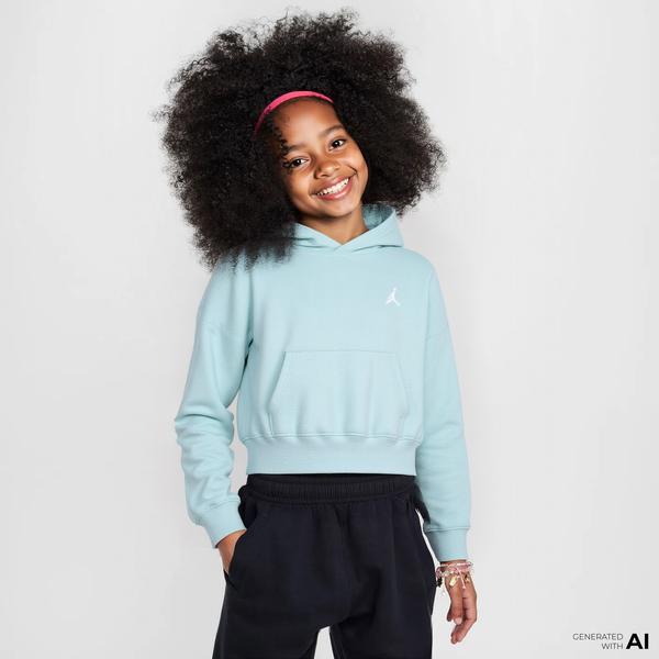 Jordan Jdg Brooklyn Ess Po Çocuk Mavi Sweatshirt