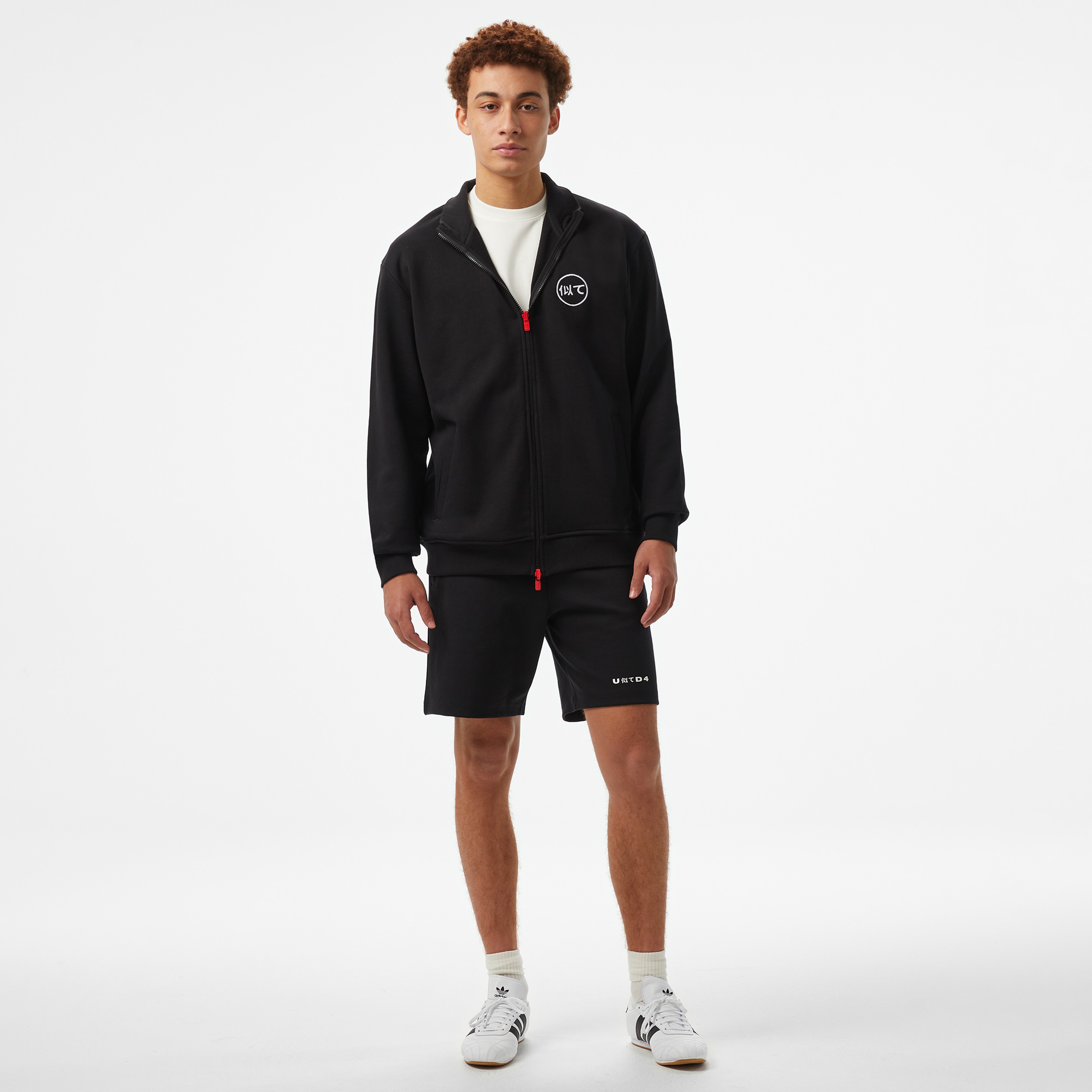 UNITED4 Motto Erkek Siyah Sweatshirt