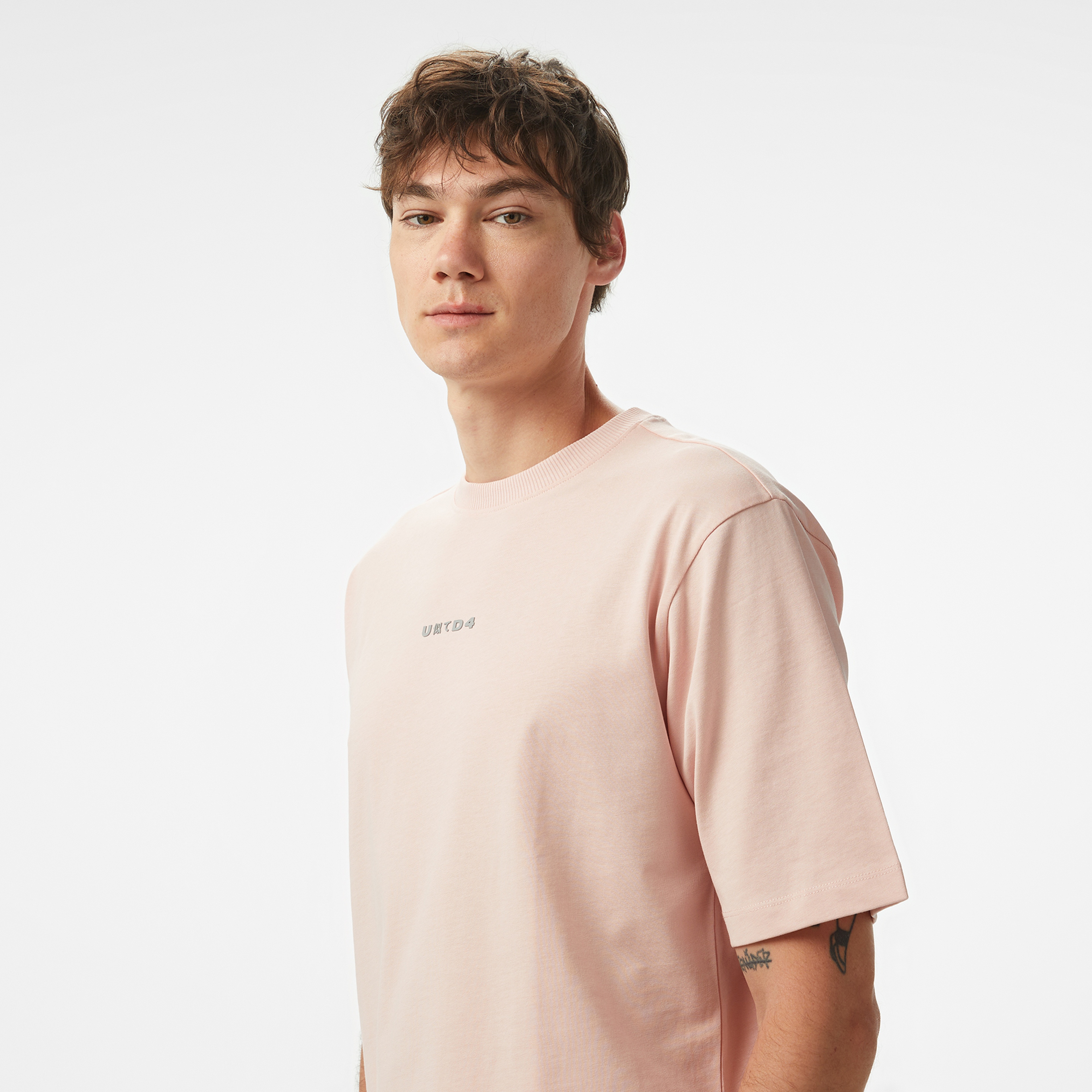 UNITED4 Comfort Erkek Bej T-Shirt