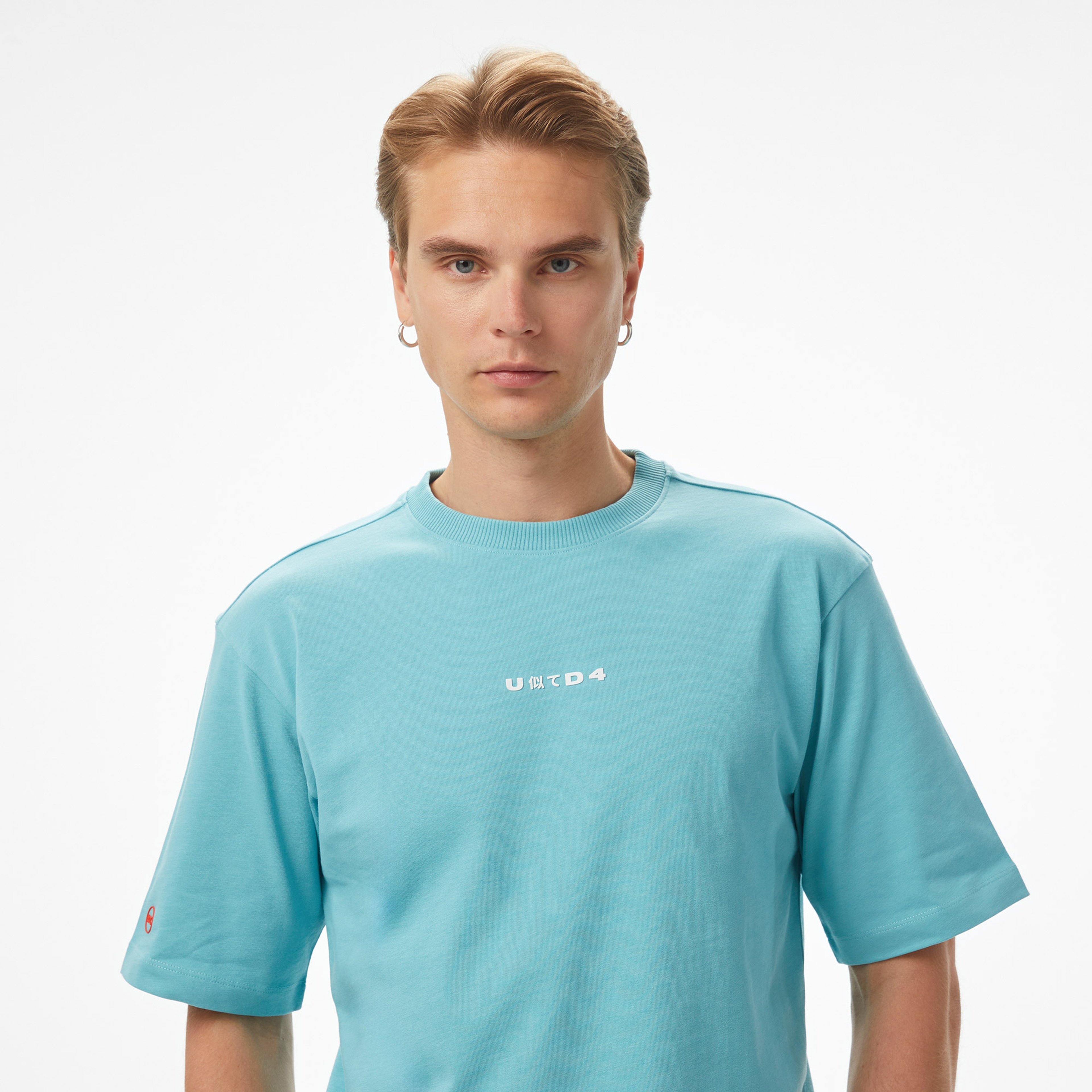 UNITED4 Comfort Erkek Mavi T-Shirt