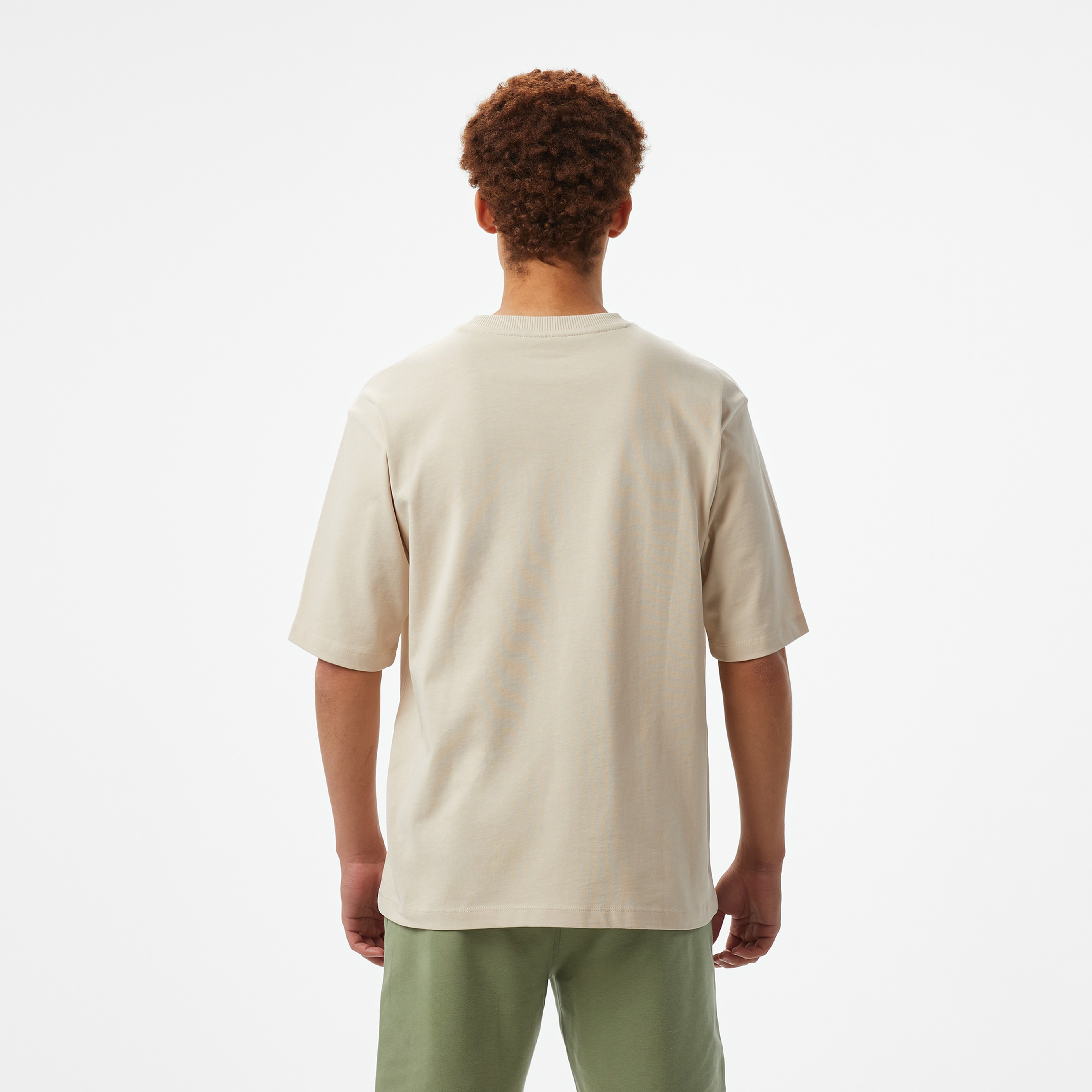 UNITED4 Comfort Erkek Krem T-Shirt