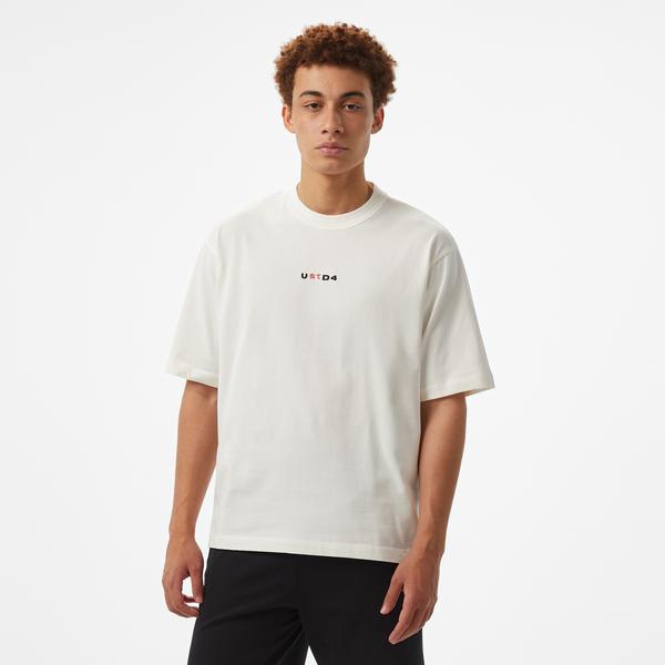 UNITED4 Erkek Krem T-Shirt