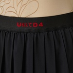 UNITED4 Kadın Siyah Etek