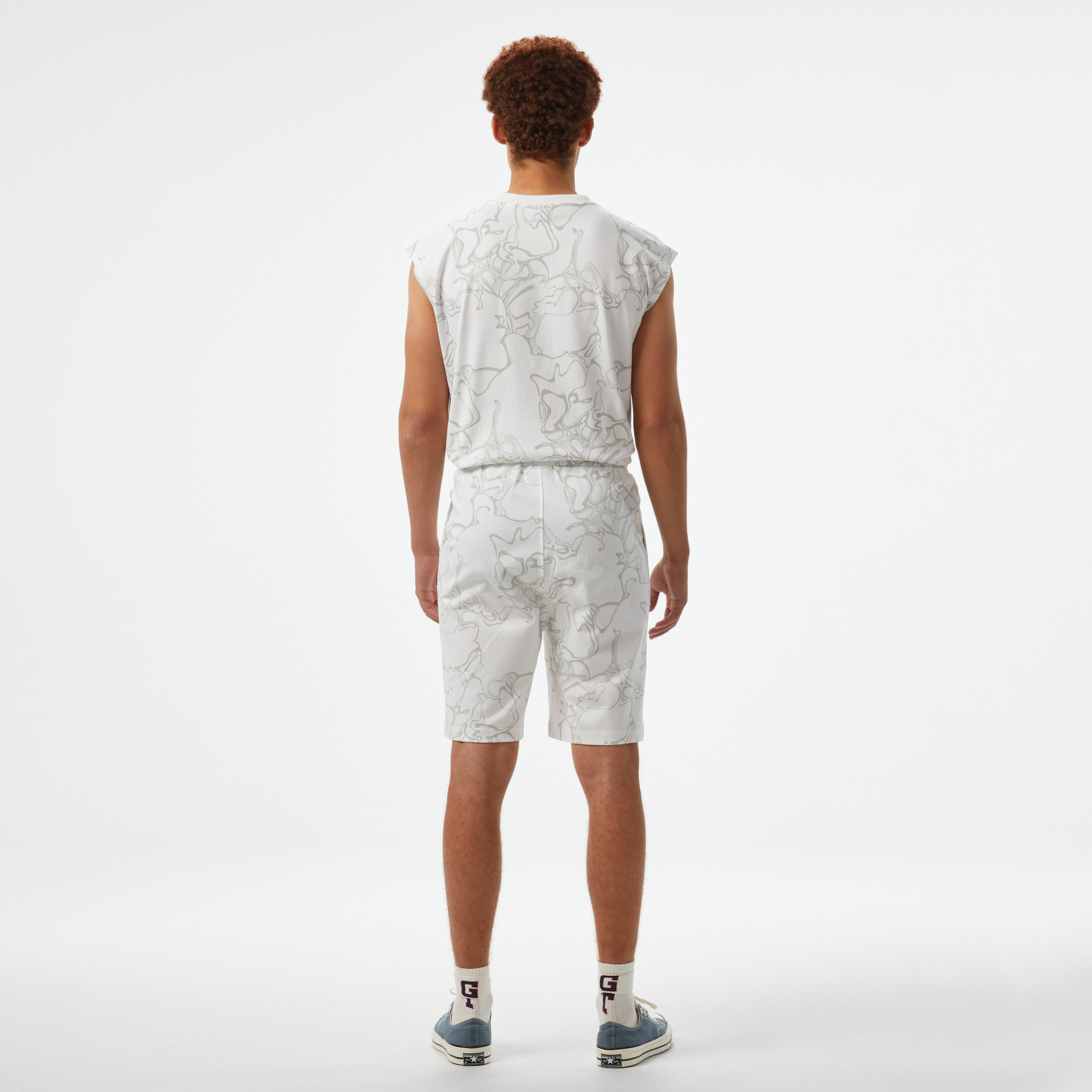 UNITED4 Erkek Krem Şort