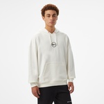 UNITED4 Motto Erkek Beyaz Hoodie