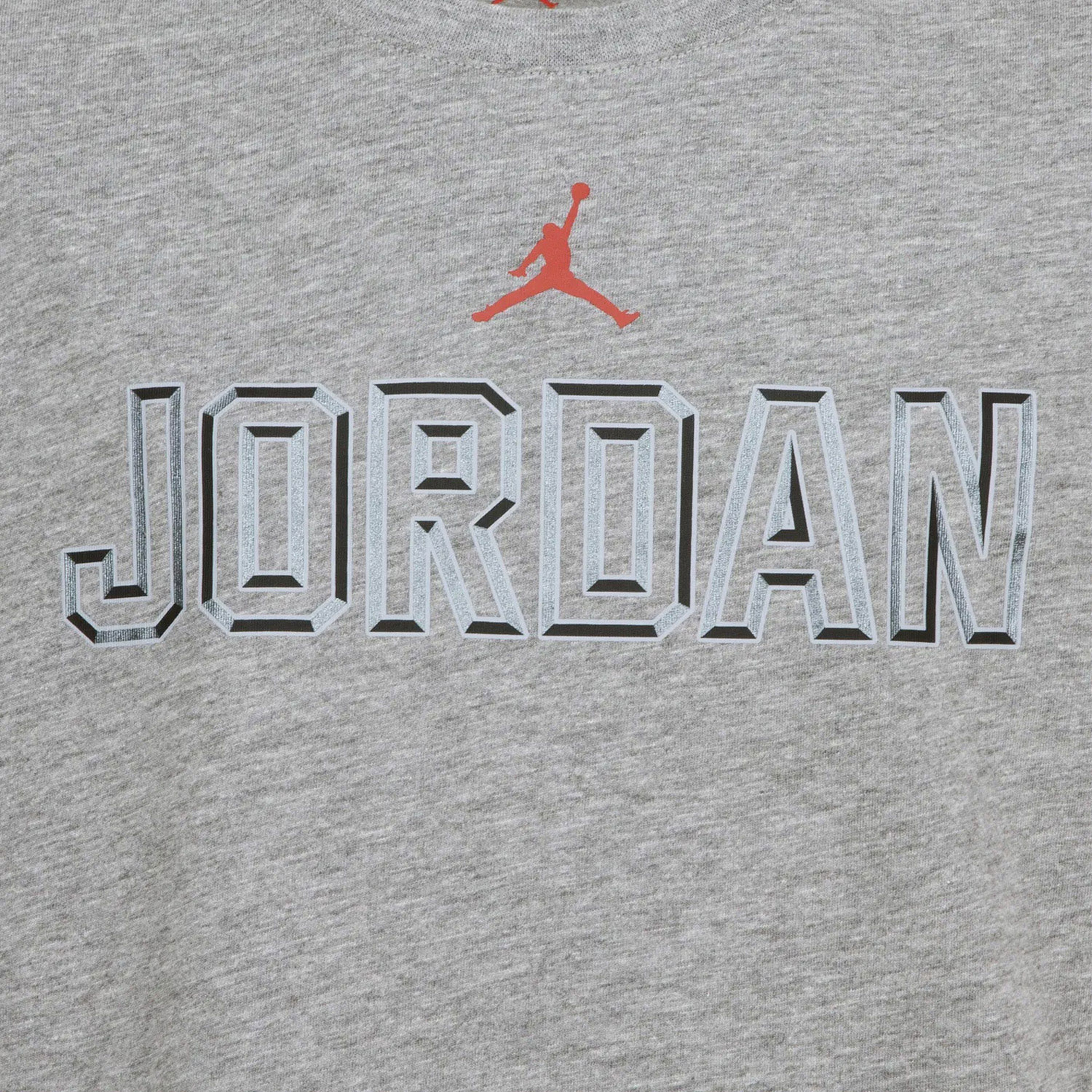 Jordan Jdb Play Çocuk Gri Günlük T-Shirt