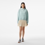 UNITED4 Side Zip Kadın Yeşil Hoodie